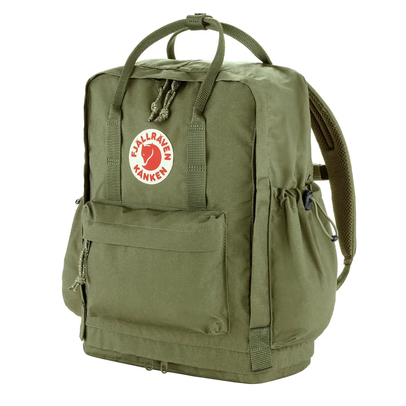 Fjallraven Kanken Outlong Backpack Green - Image 2