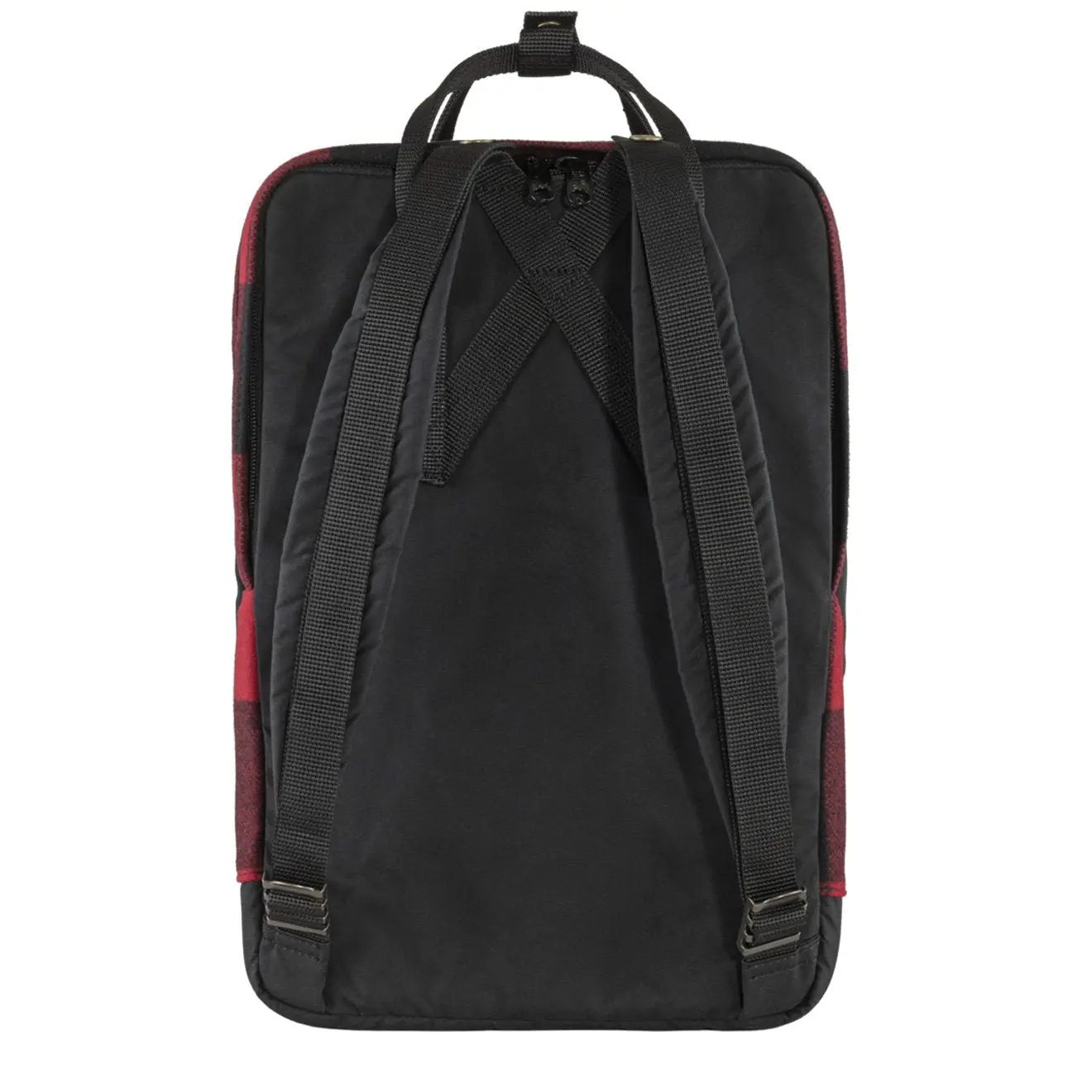 Fjallraven Kanken Re-Wool Laptop 15  Red / Black - Image 2