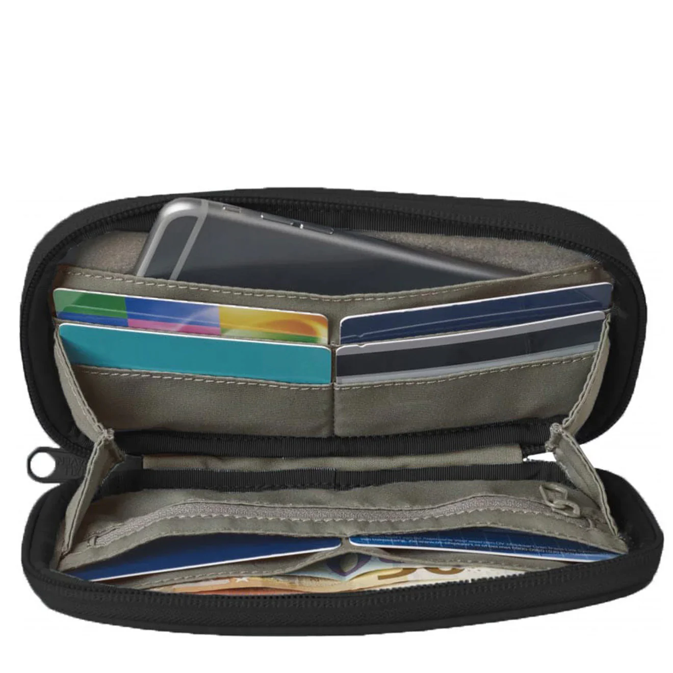 Fjallraven Kanken Travel Wallet Black - Image 3