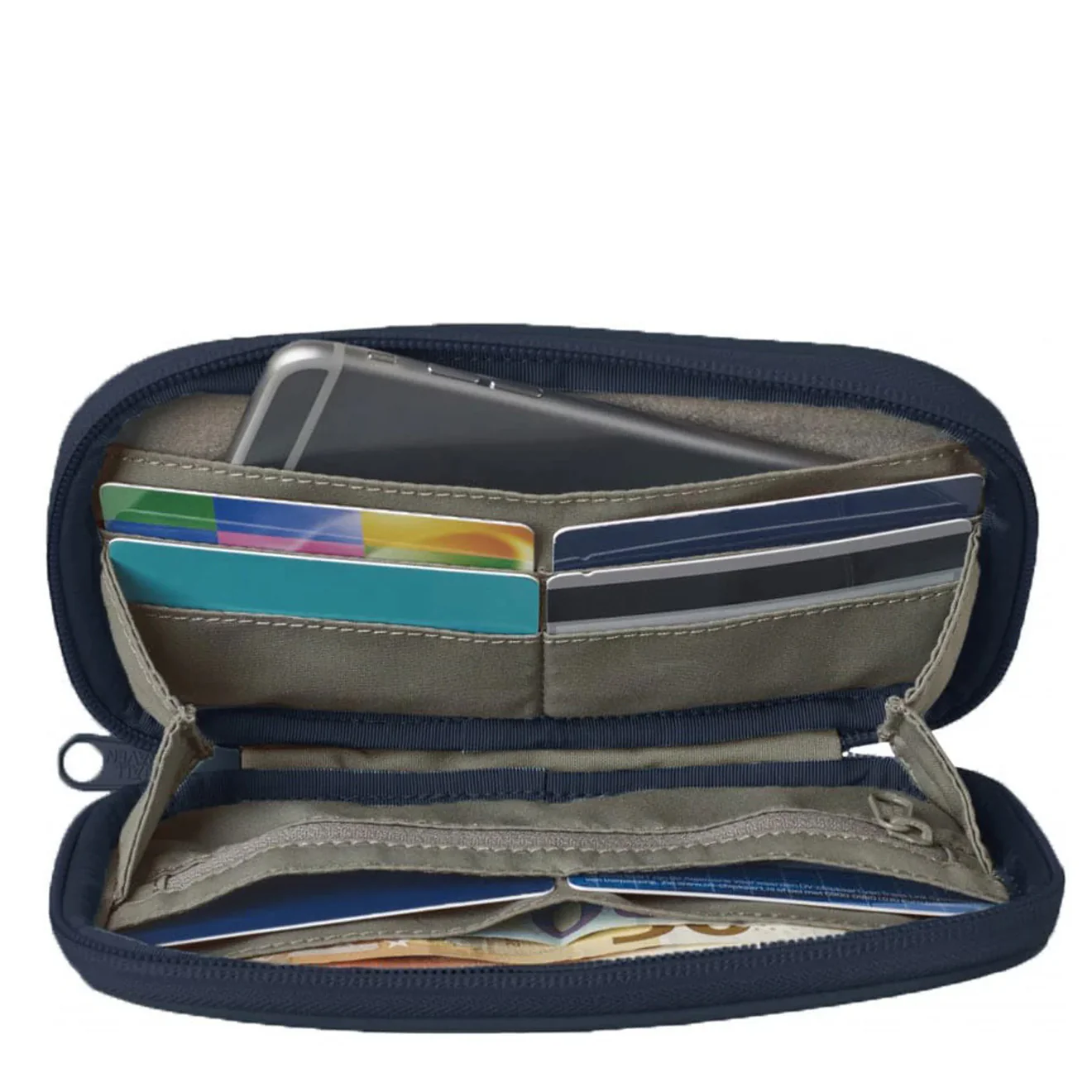 Fjallraven Kanken Travel Wallet Navy - Image 3