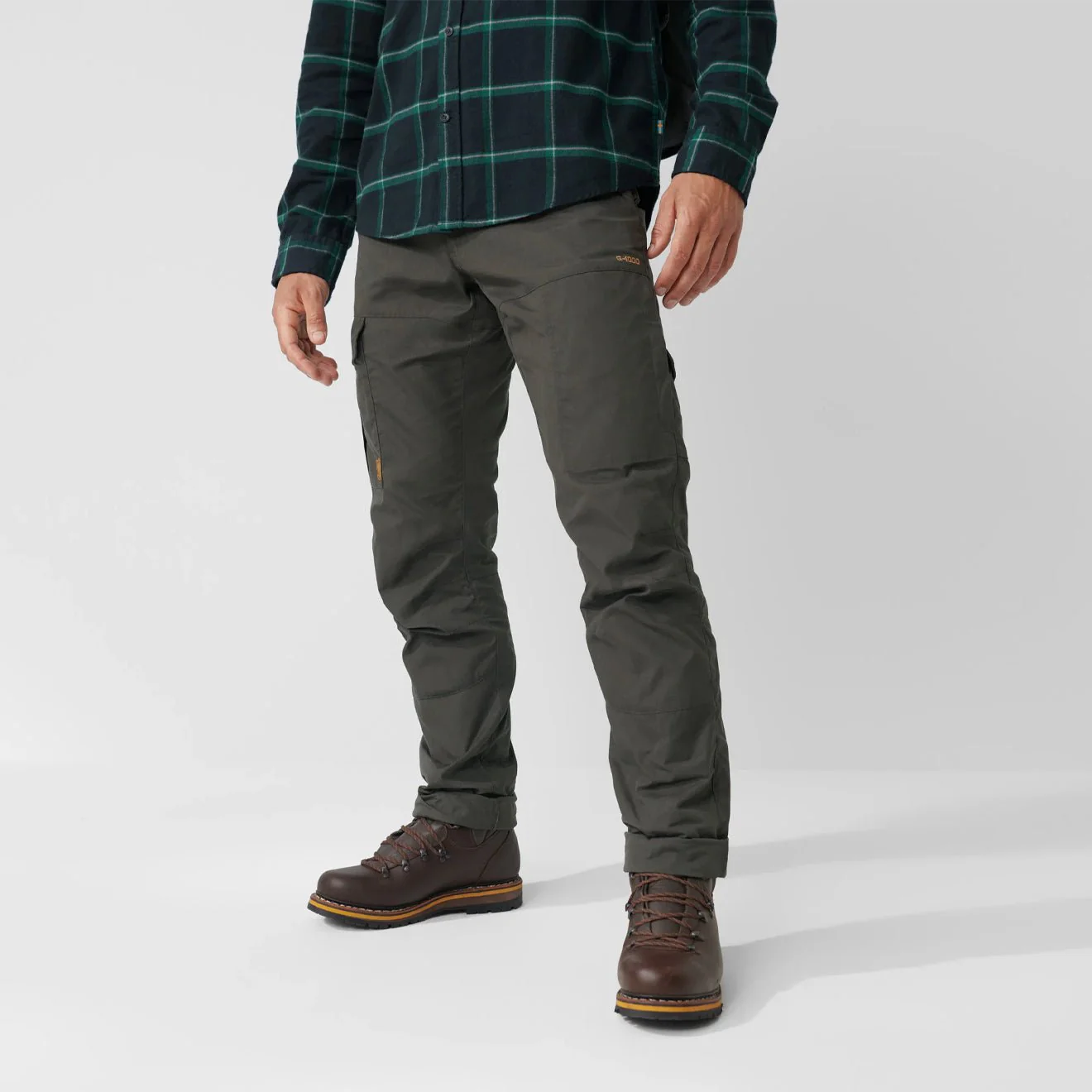 Fjallraven Karl Pro Trousers Reg Leg Classic Suede Brown - Image 3