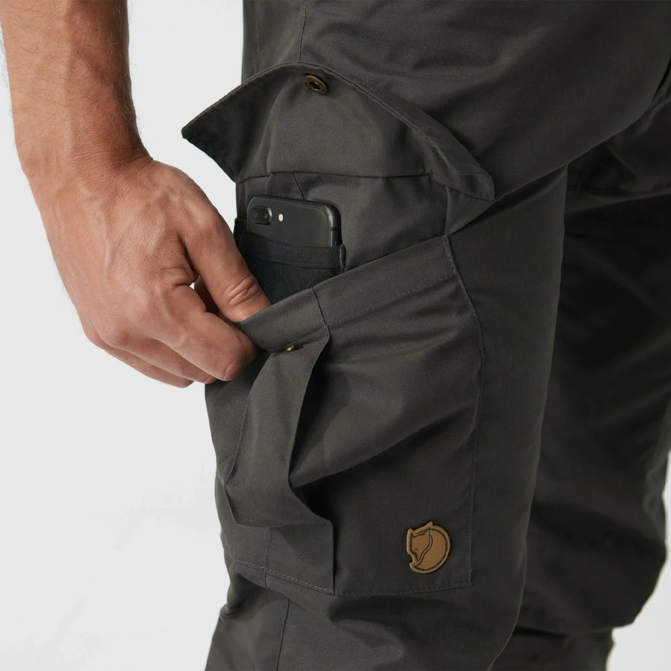 Fjallraven Karl Pro Trousers Reg Leg Classic Suede Brown - Image 5