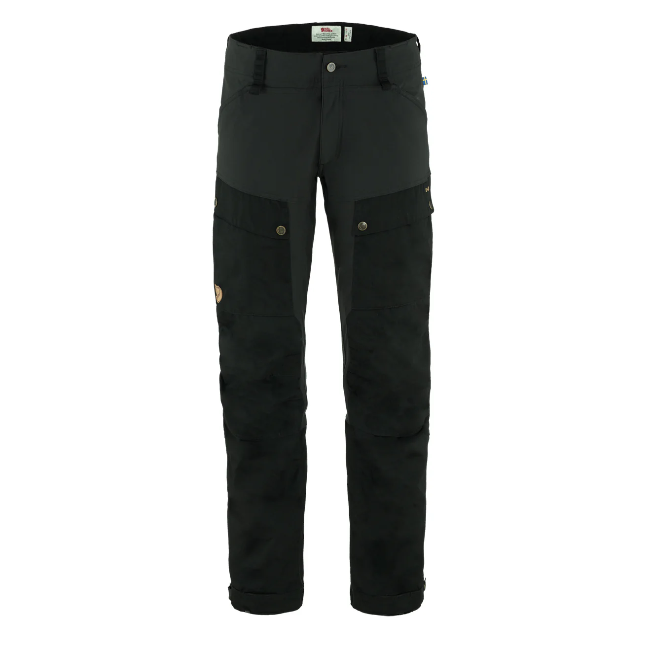 Fjallraven Keb Trousers Short Leg Black