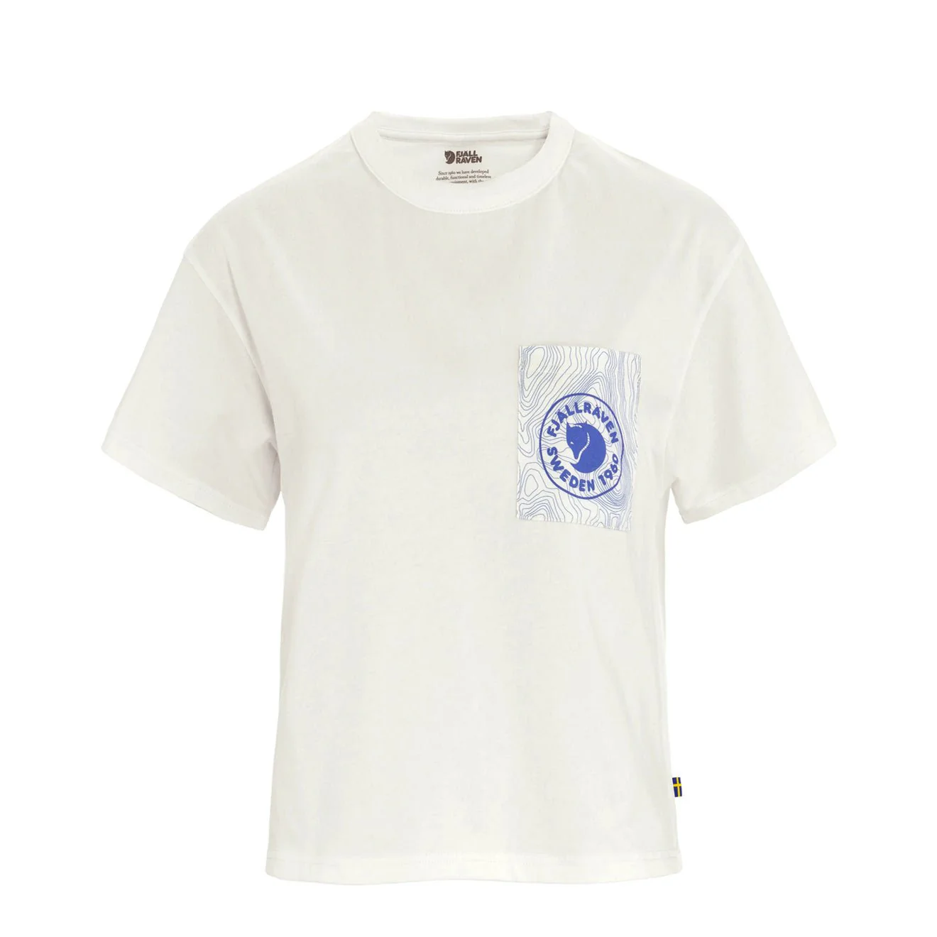 Fjallraven Logo Pocket T-Shirt Eggshell