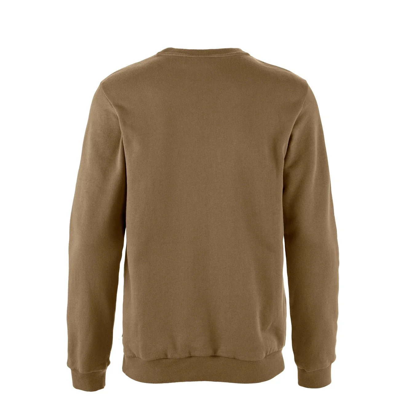 Fjallraven Logo Sweater Wood Brown - Image 2