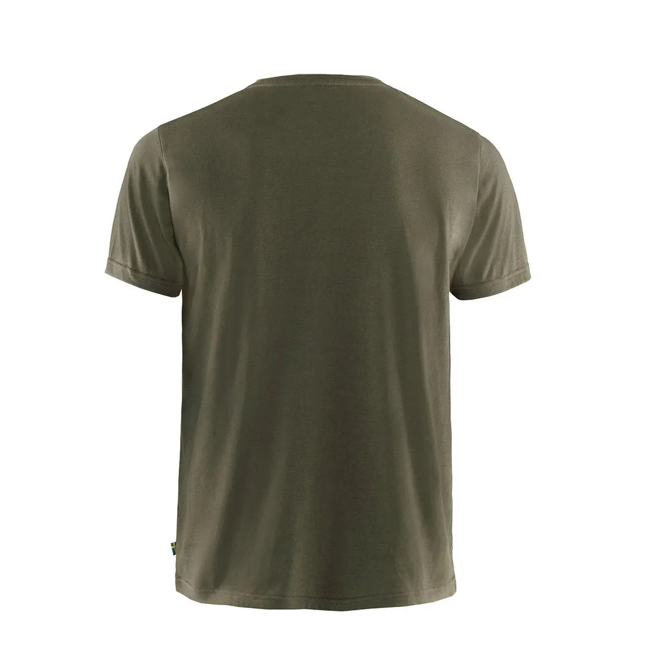 Fjallraven Logo T-Shirt Dark Olive - Image 2