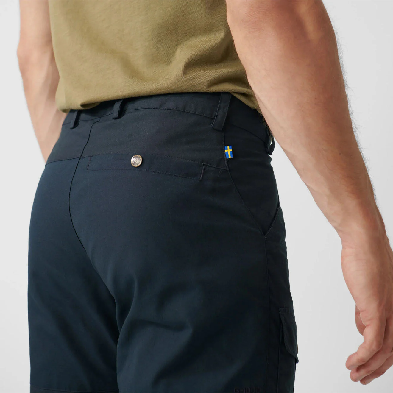 Fjallraven Nils Trousers Long Dark Navy - Image 4