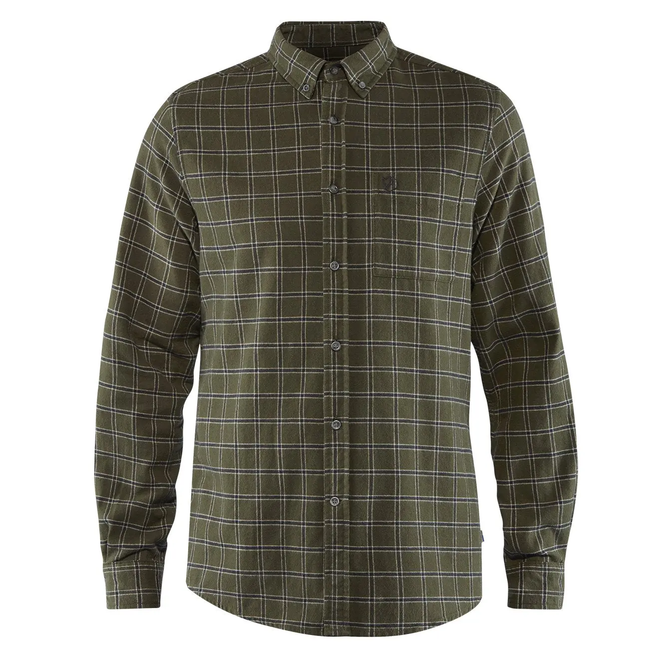 Fjallraven Ovik Flannel Shirt Deep Forest