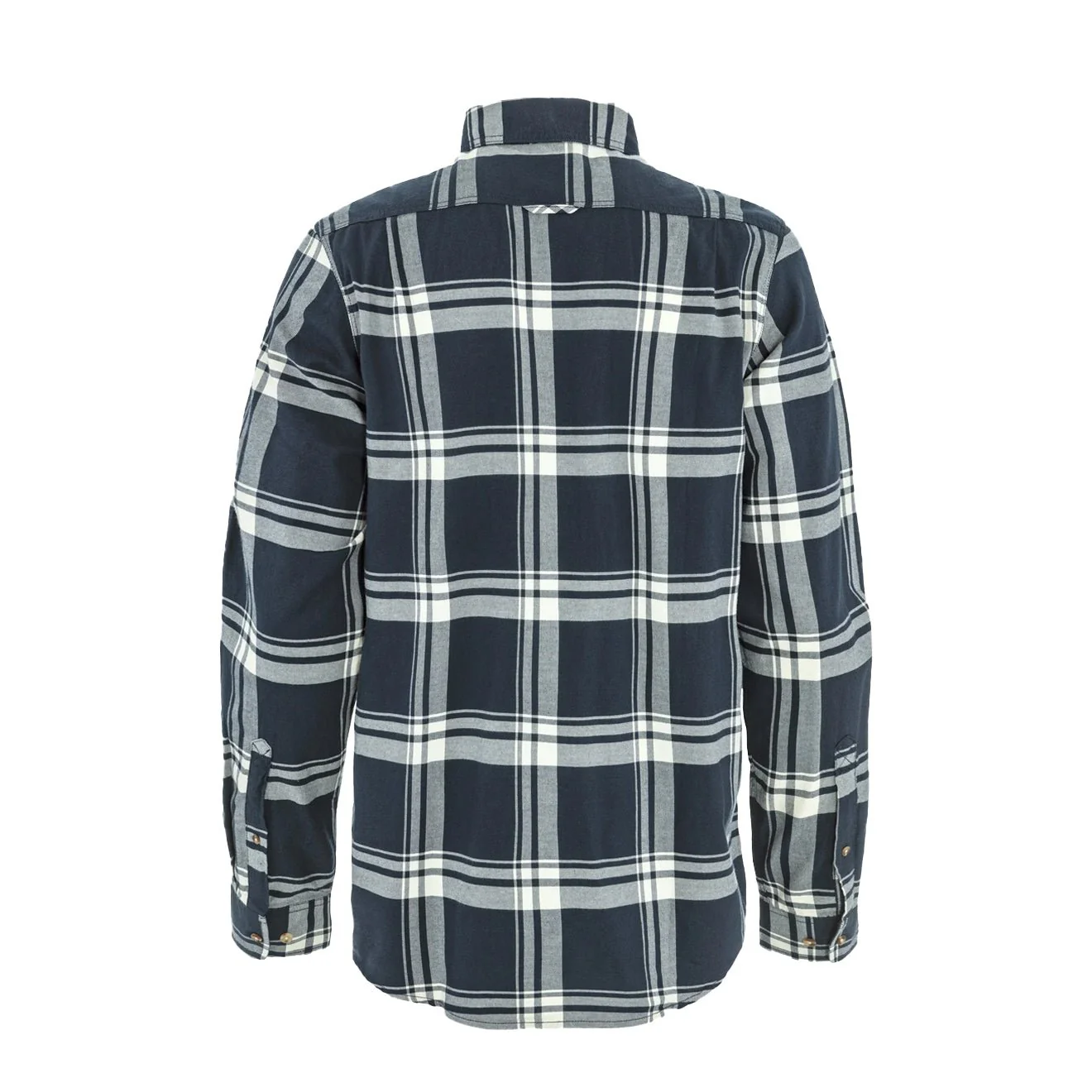 Fjallraven Ovik Lite Flannel Shirt Classic Dark Navy / Chalk White - Image 2