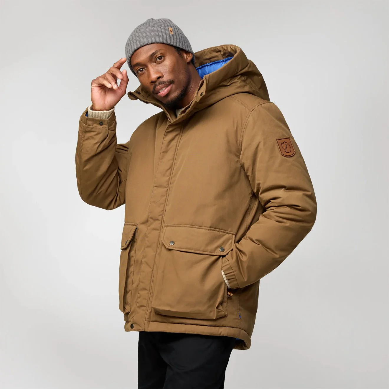 Fjallraven Ovik Padded Jacket Dark Navy - Image 3