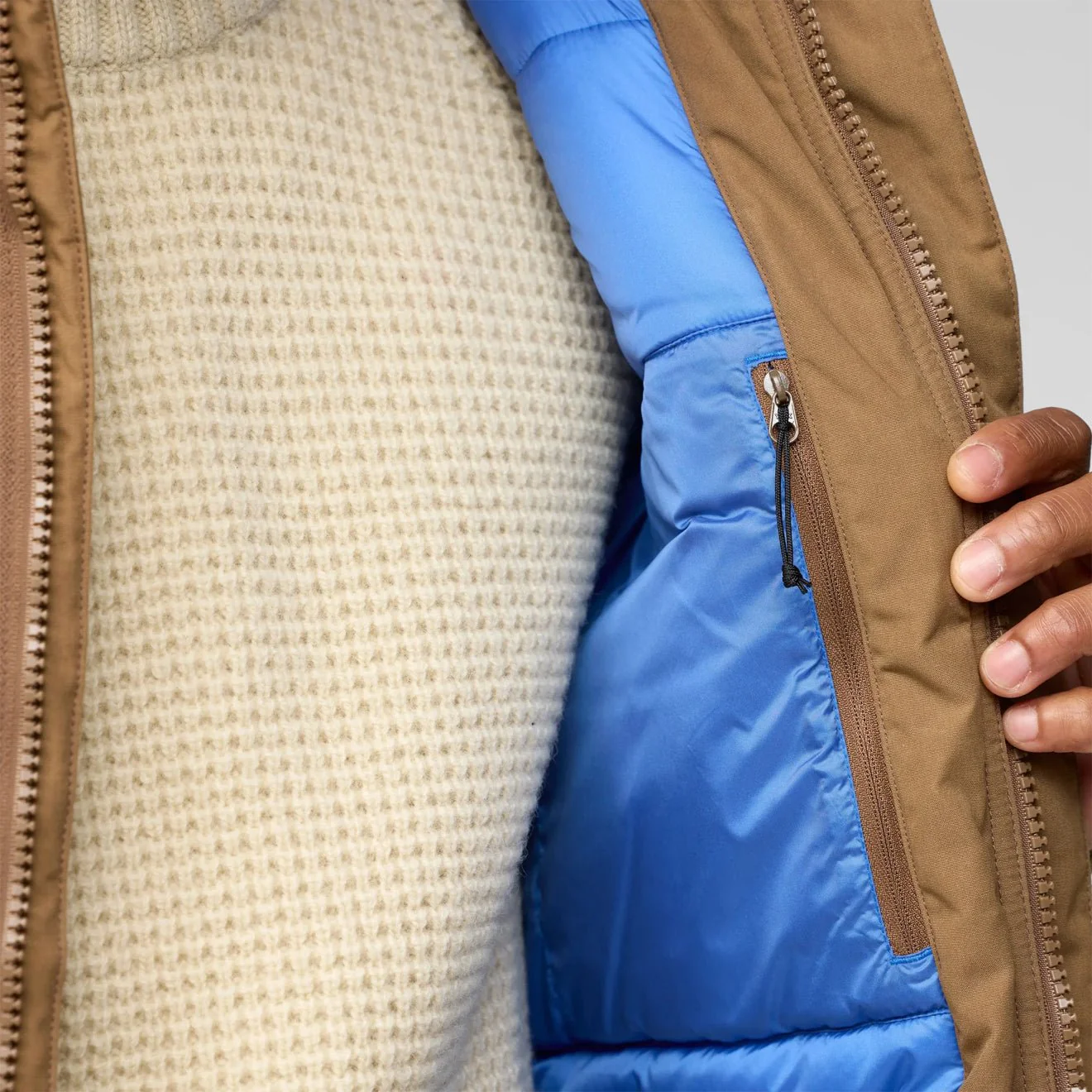 Fjallraven Ovik Padded Jacket Dark Navy - Image 6