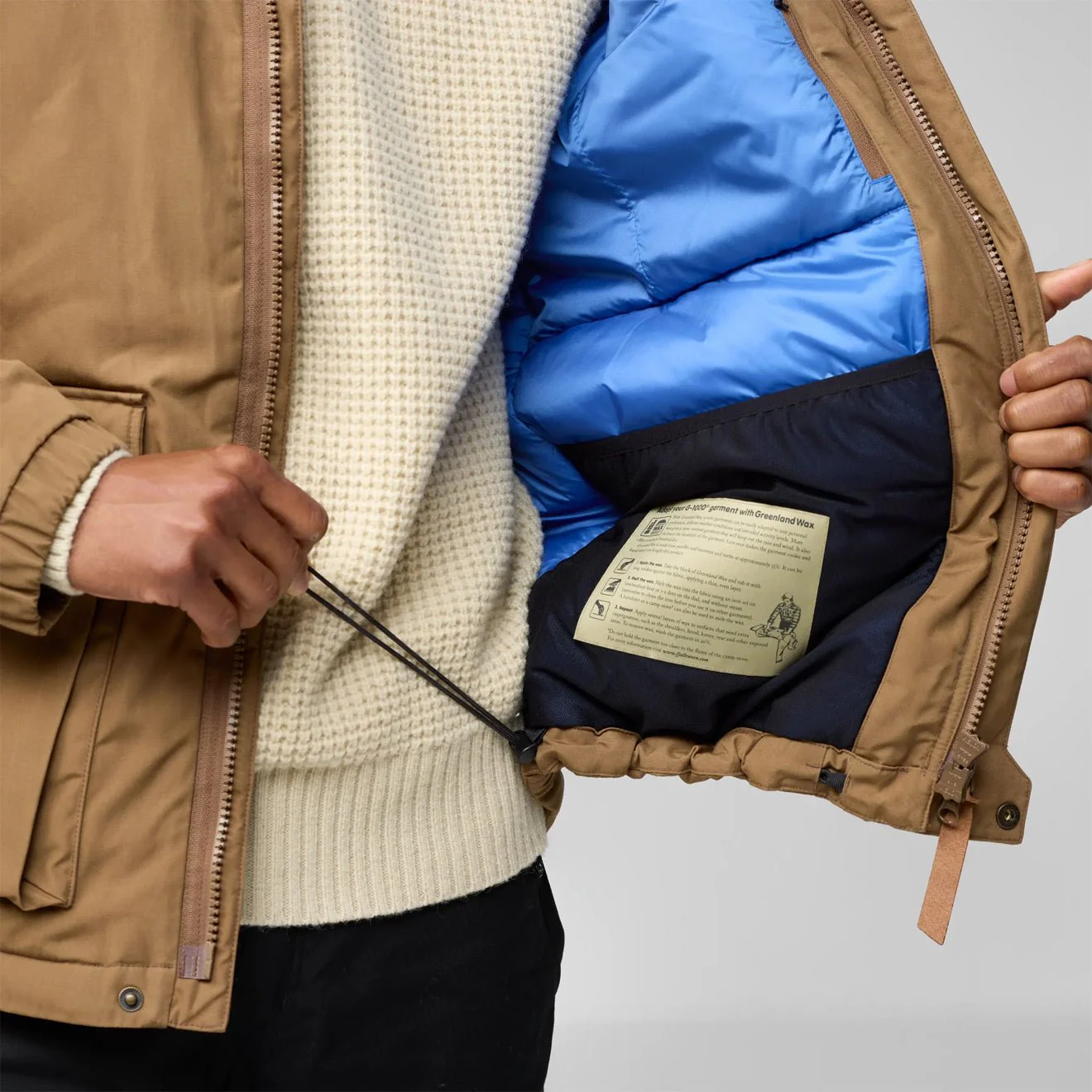 Fjallraven Ovik Padded Jacket Dark Navy - Image 7