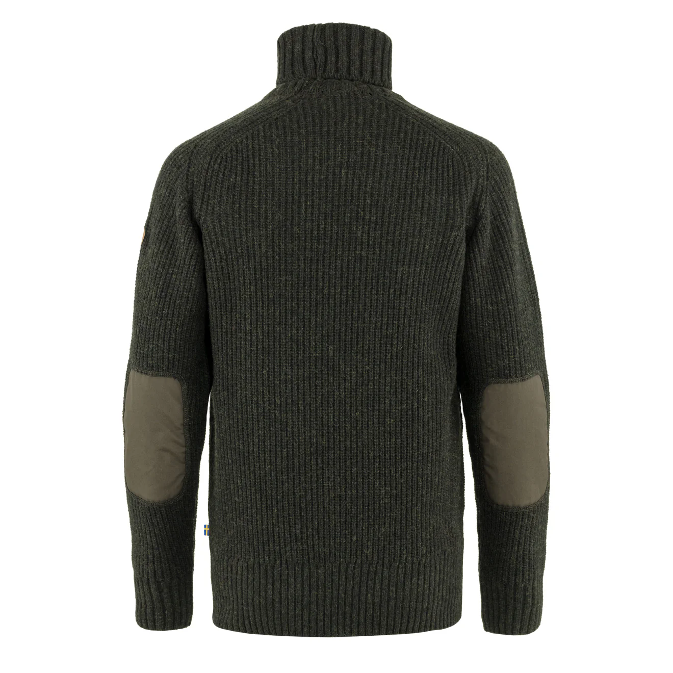 Fjallraven Ovik Roller Neck Sweater Dark Olive - Image 2