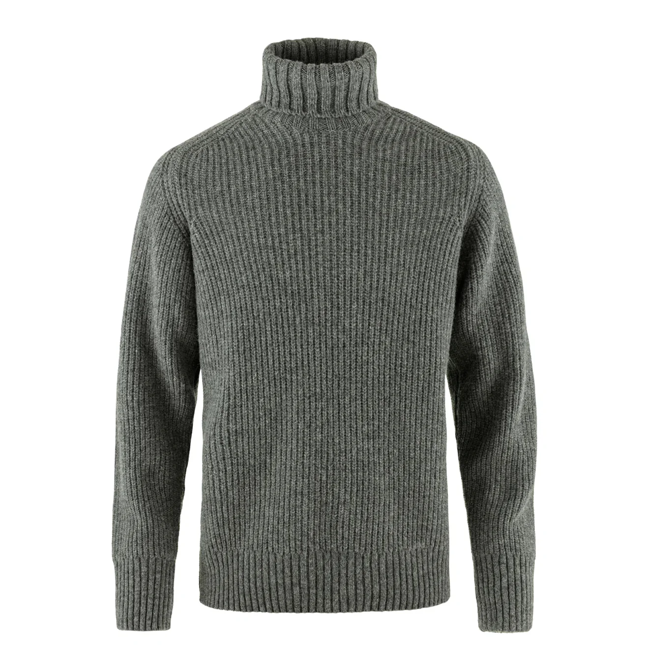 Fjallraven Ovik Roller Neck Sweater Grey Melange