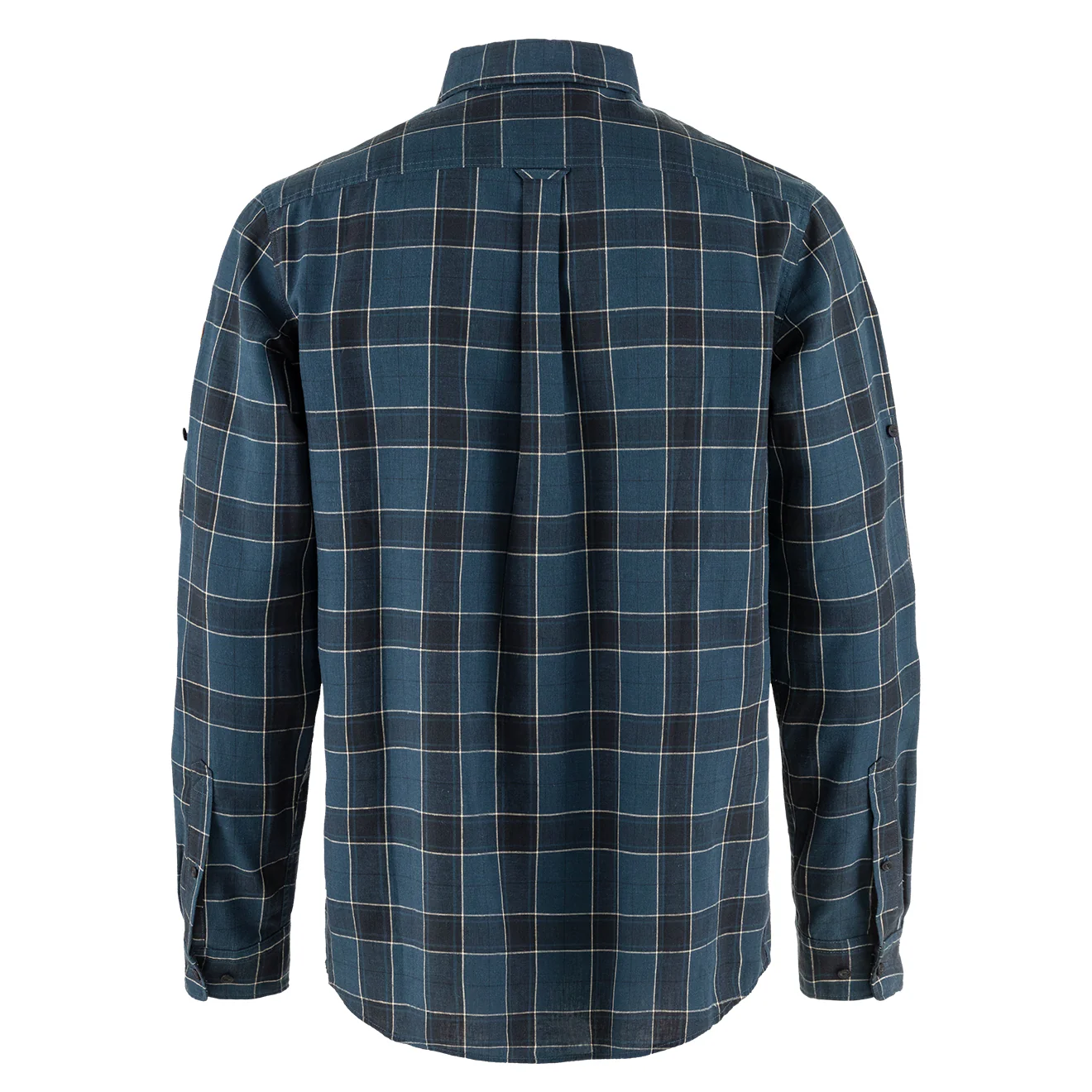 Fjallraven Ovik Travel Shirt LS Indigo Blue-Dark Navy - Image 2