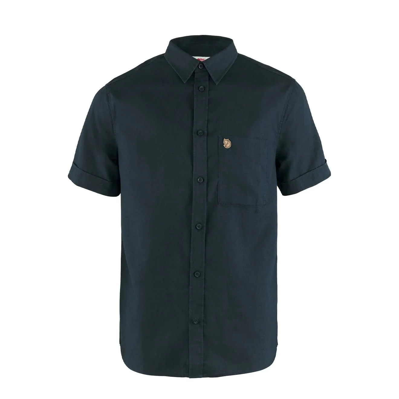 Fjallraven Ovik Travel Shirt SS Dark Navy