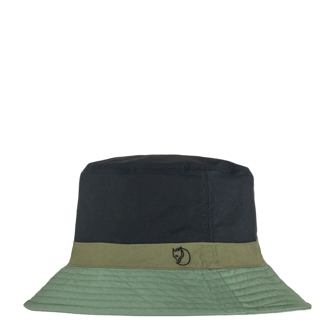 Fjallraven Reversible Bucket Hat Patina Green / Dark Navy - Image 2