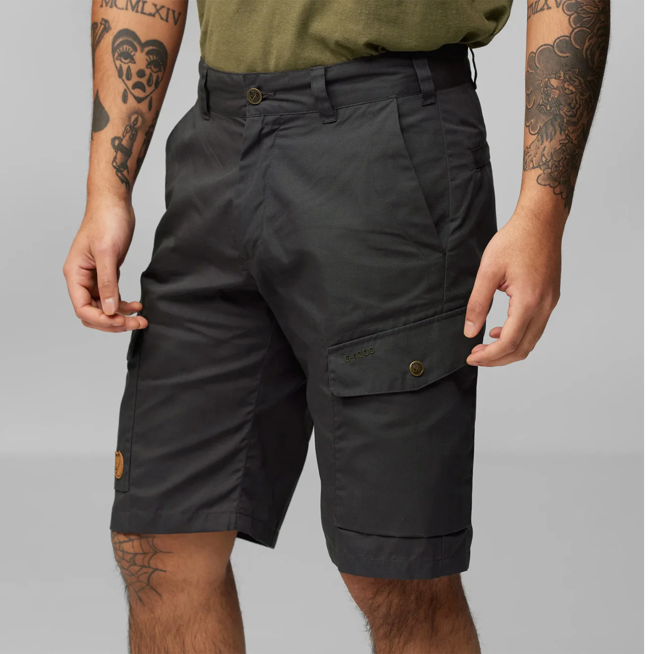 Fjallraven Ruaha Shorts Fossil - Image 5