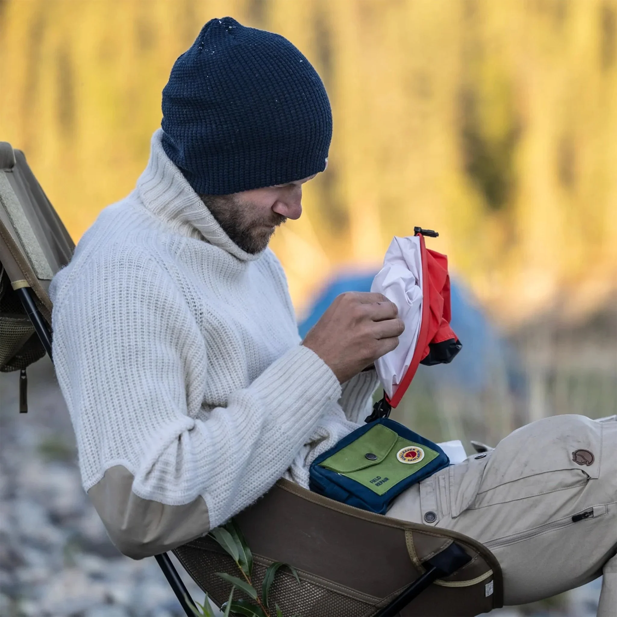 Fjallraven Samlaren Field Repair  Purple - Image 4