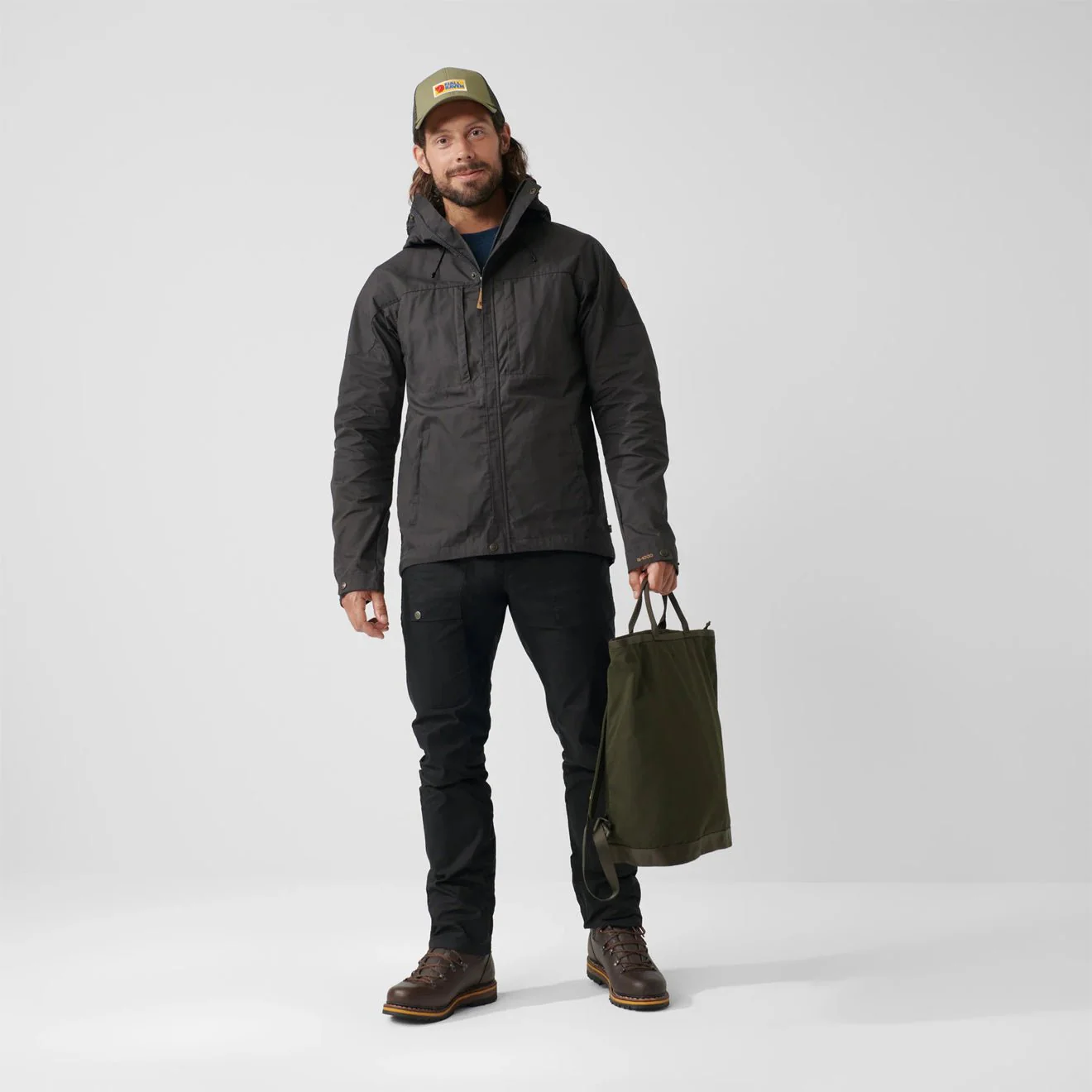 Fjallraven Skogso Jacket Dark Grey - Image 3