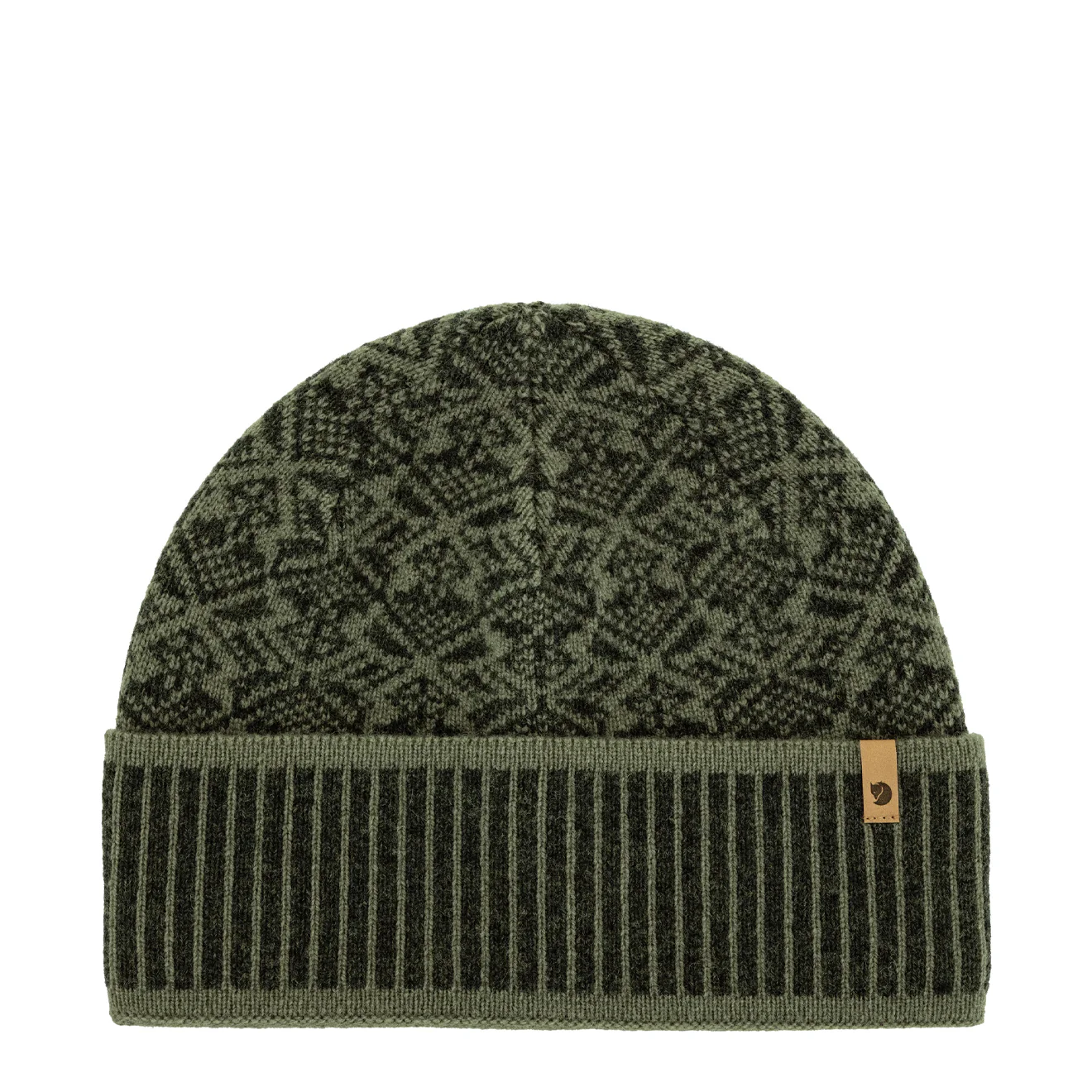 Fjallraven Snow Beanie Deep Forest - Image 3