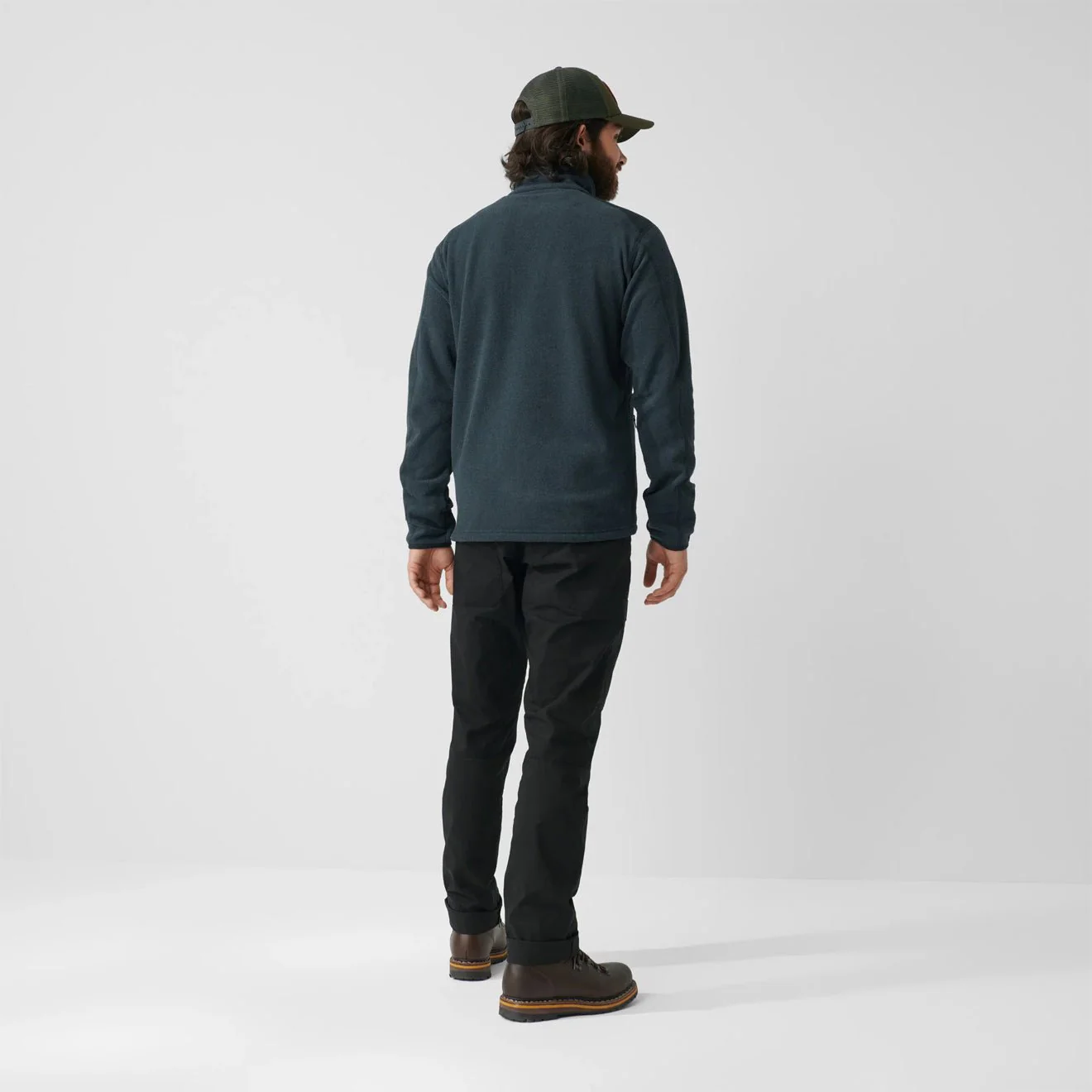 Fjallraven Sten Fleece Dark Olive - Image 4