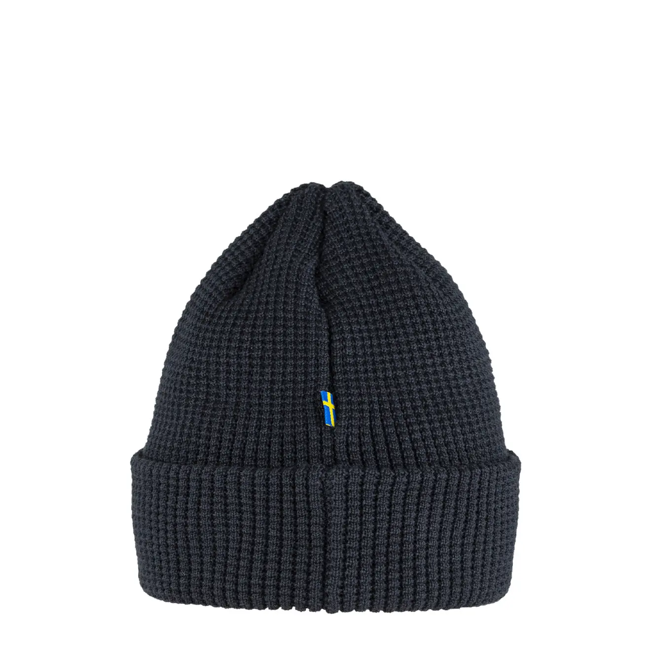 Fjallraven Tab Beanie Hat Dark Navy - Image 3
