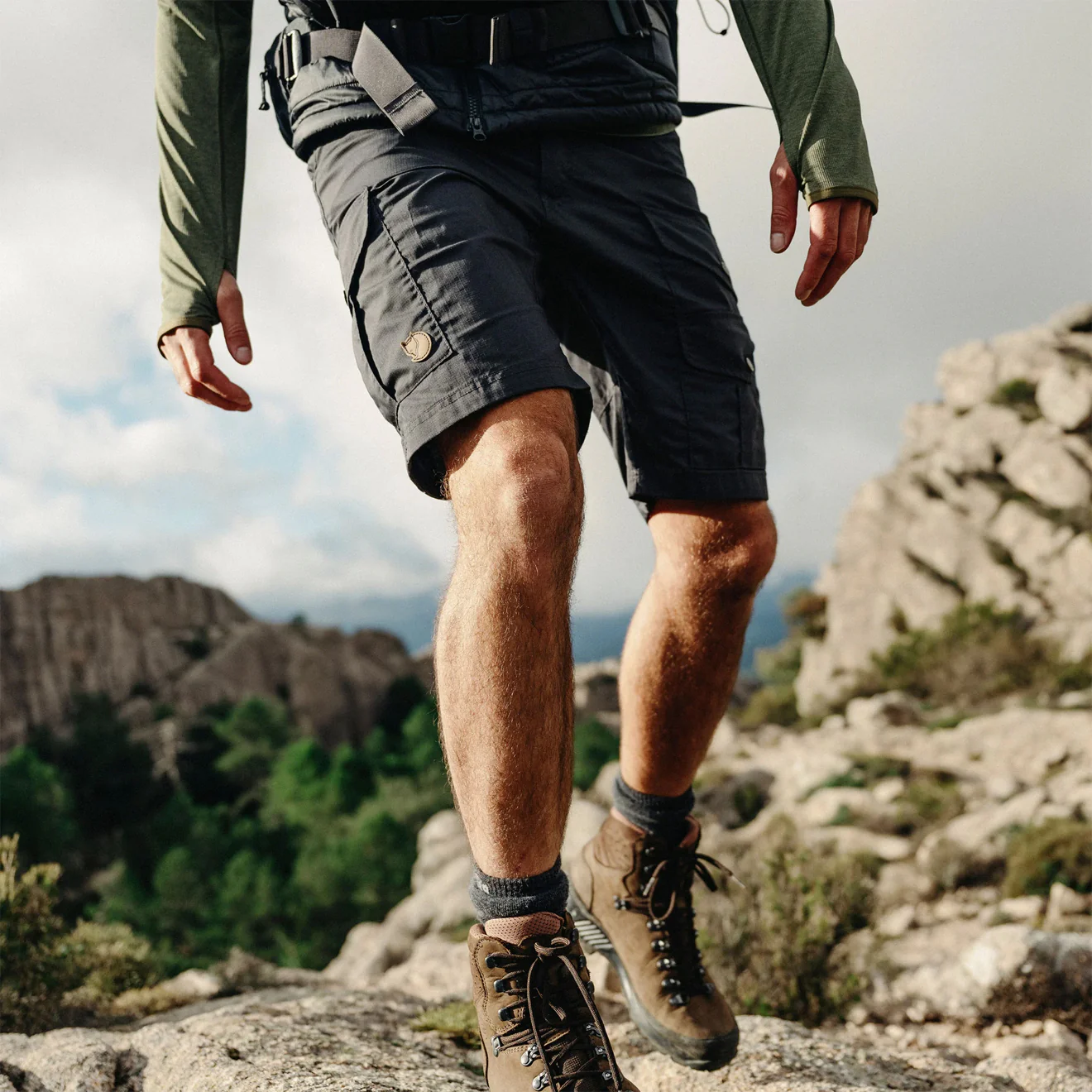 Fjallraven Vidda Pro Lite Shorts Fossil - Image 8