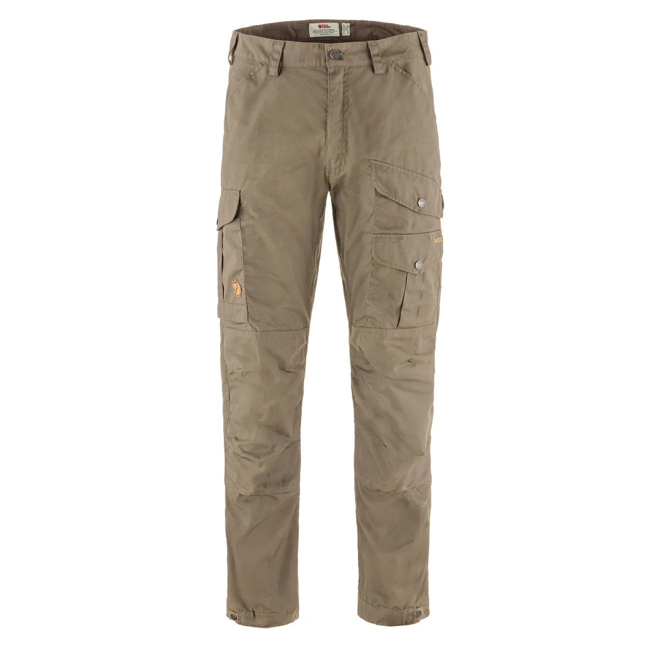 Fjallraven Vidda Pro Reg Leg Trousers Suede Brown