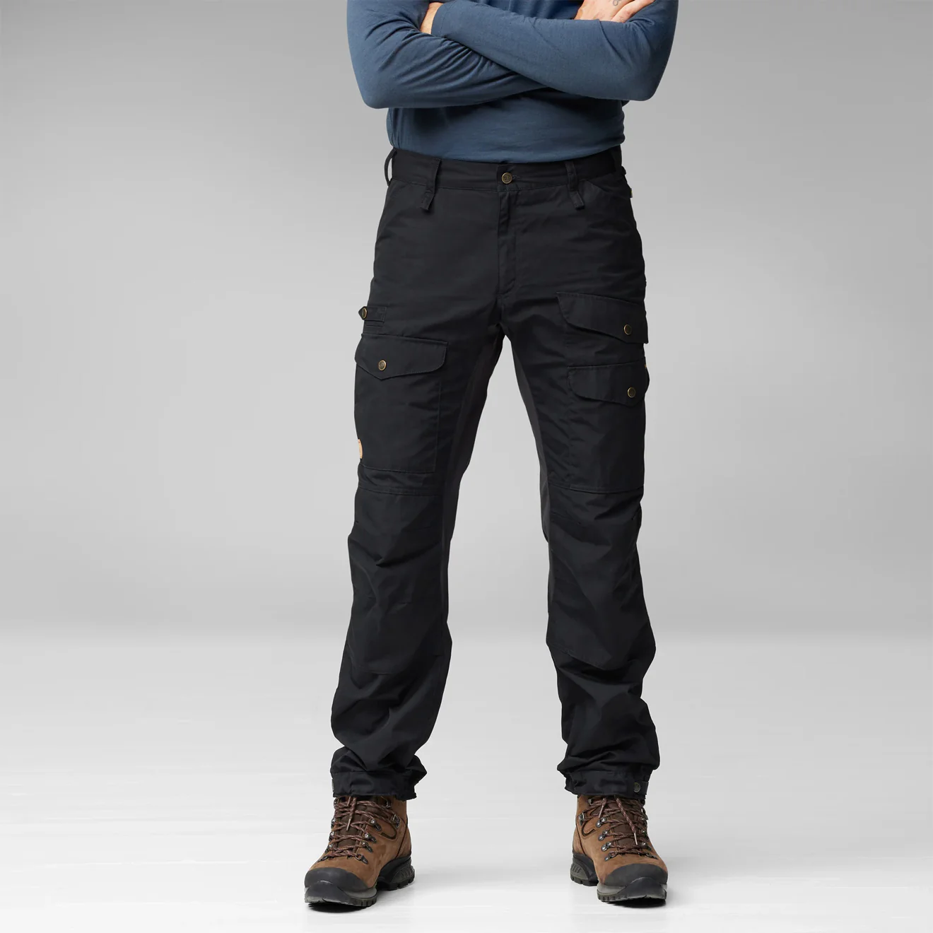 Fjallraven Vidda Pro Ventilated Trousers Classic Long Leg Deep Forest / Black - Image 4