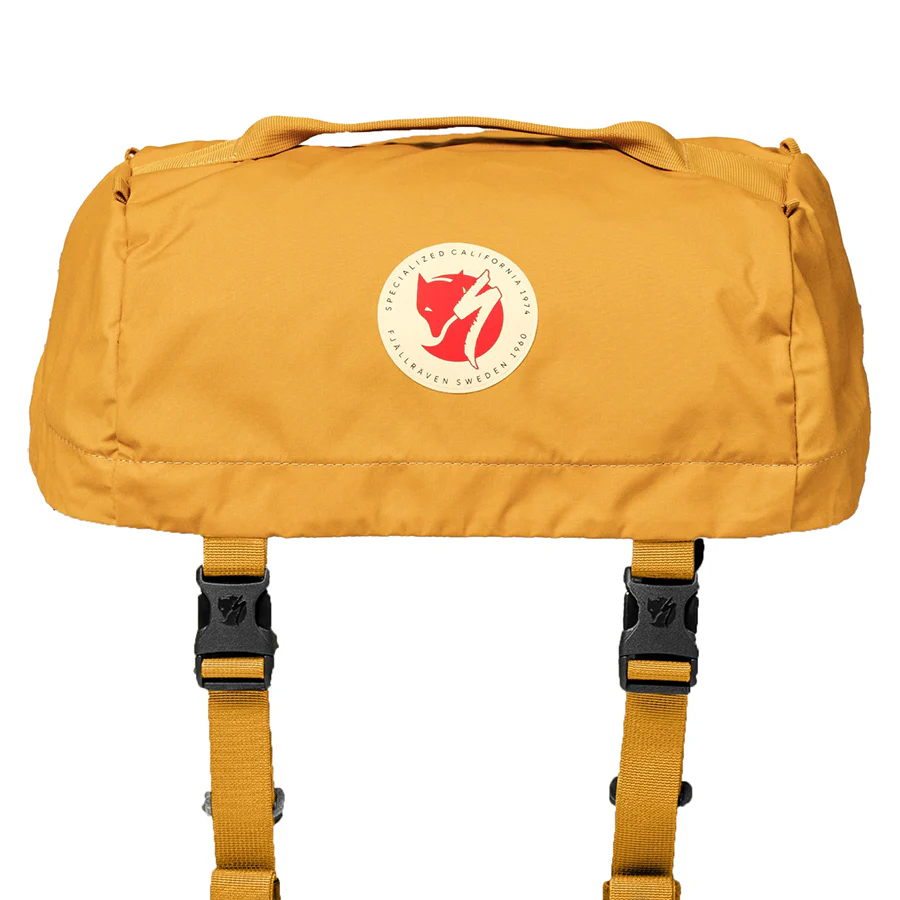 Fjallraven x Specialized Cave Lid Pack Ochre