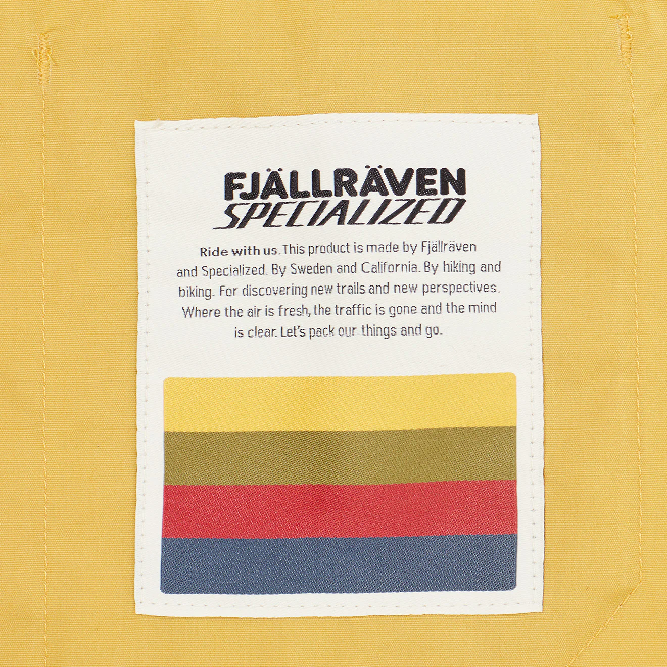 Fjallraven x Specialized Mechanics Apron Ochre - Image 4