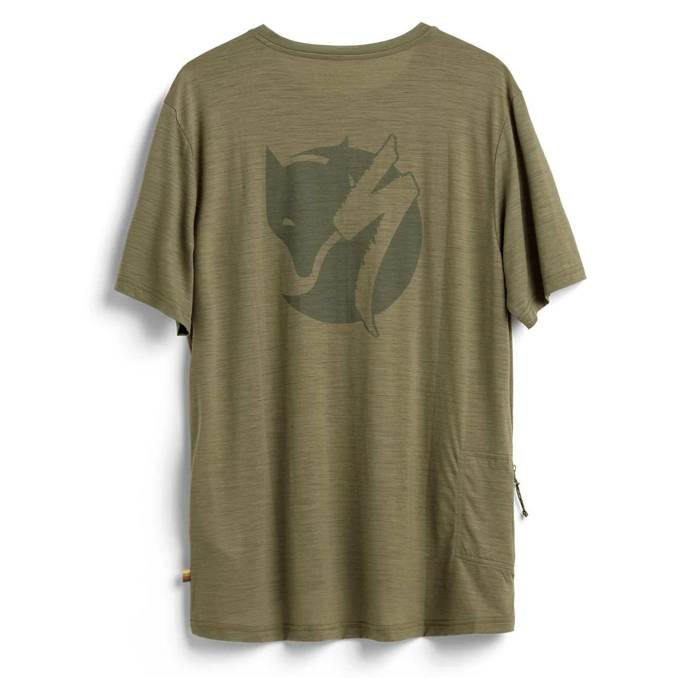 Fjallraven x Specialized Wool T-Shirt Green - Image 2
