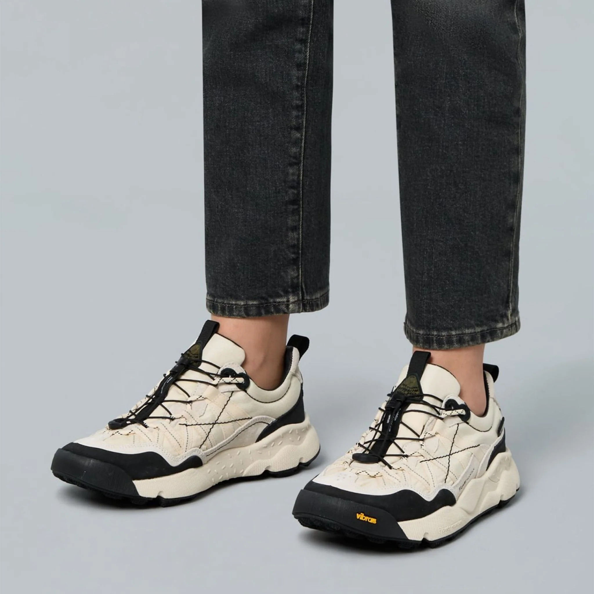 Flower Mountain Iwano 2 Uni Trainer White / Black - Image 6