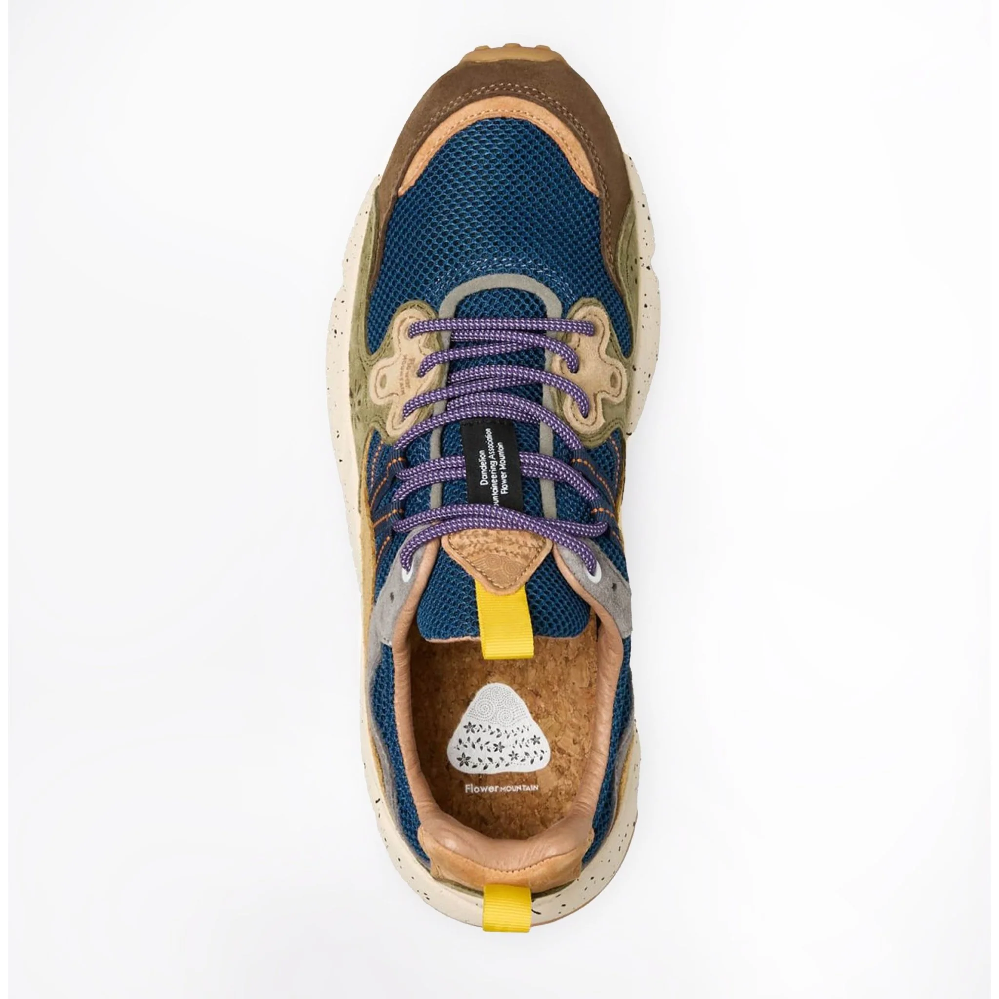 Flower Mountain Yamano 3 Trainer Dark Brown / Stone - Image 4