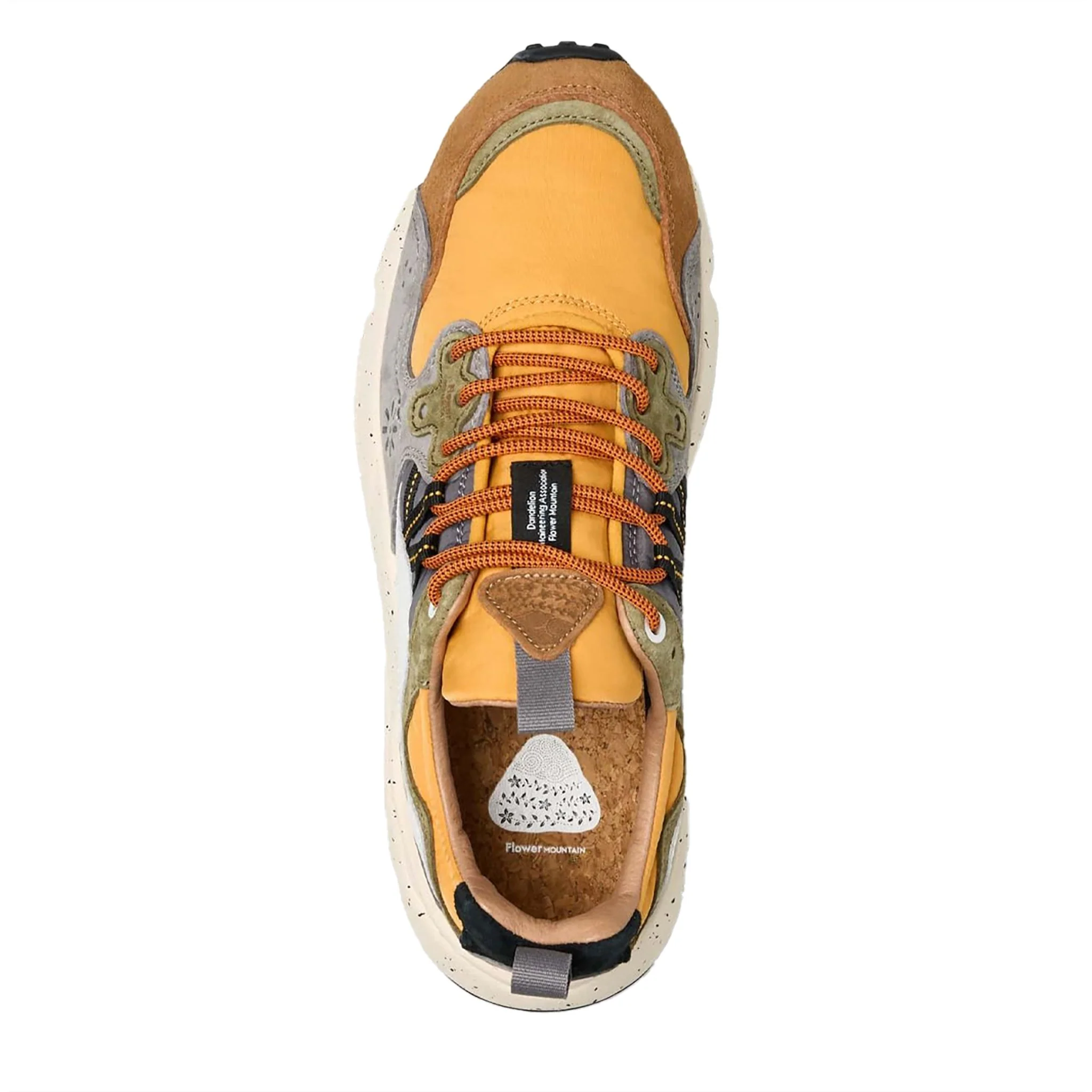 Flower Mountain Yamano 3 Trainer Warm Brown / Mustard - Image 2