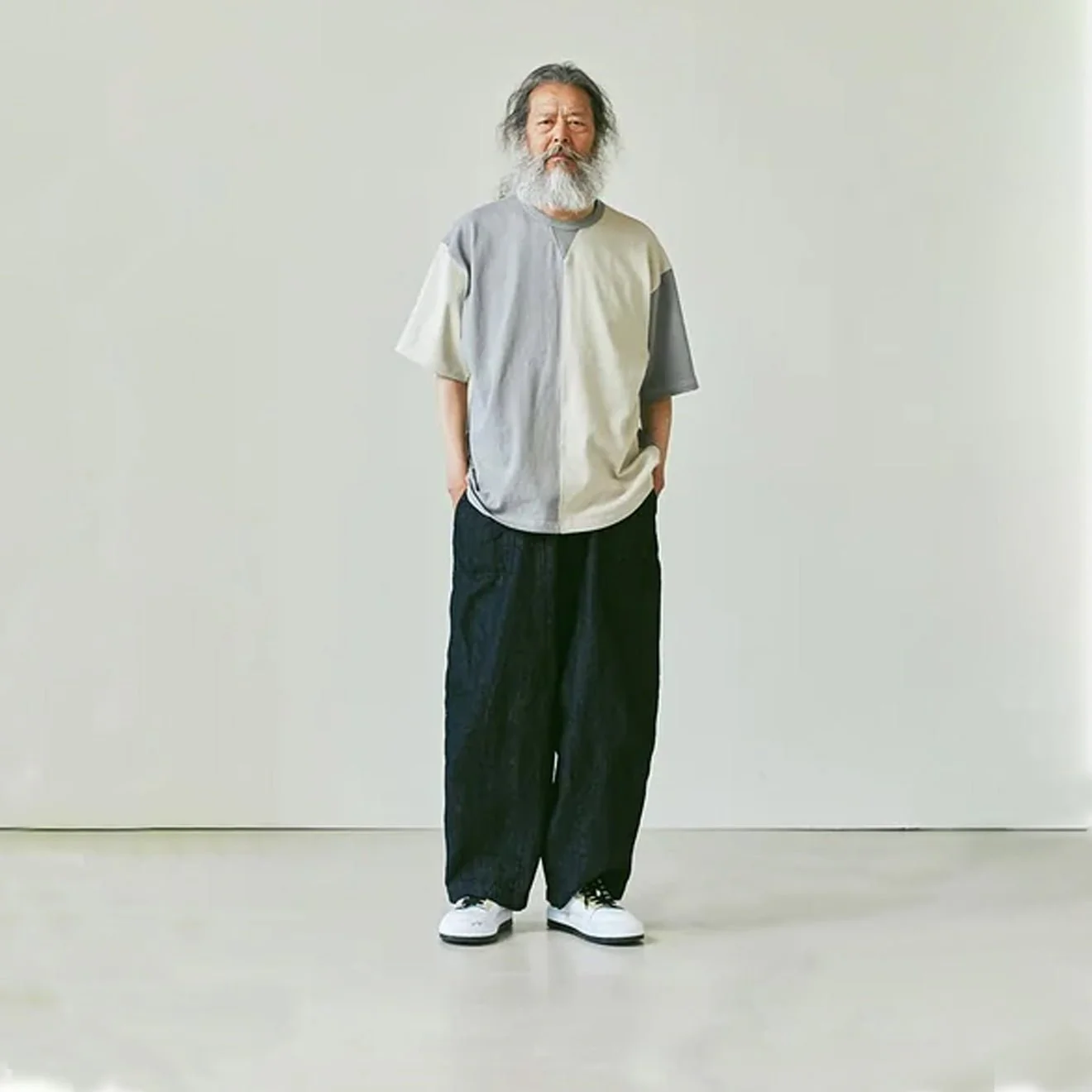 Frizmworks Denim Balloon Pants Indigo - Image 4