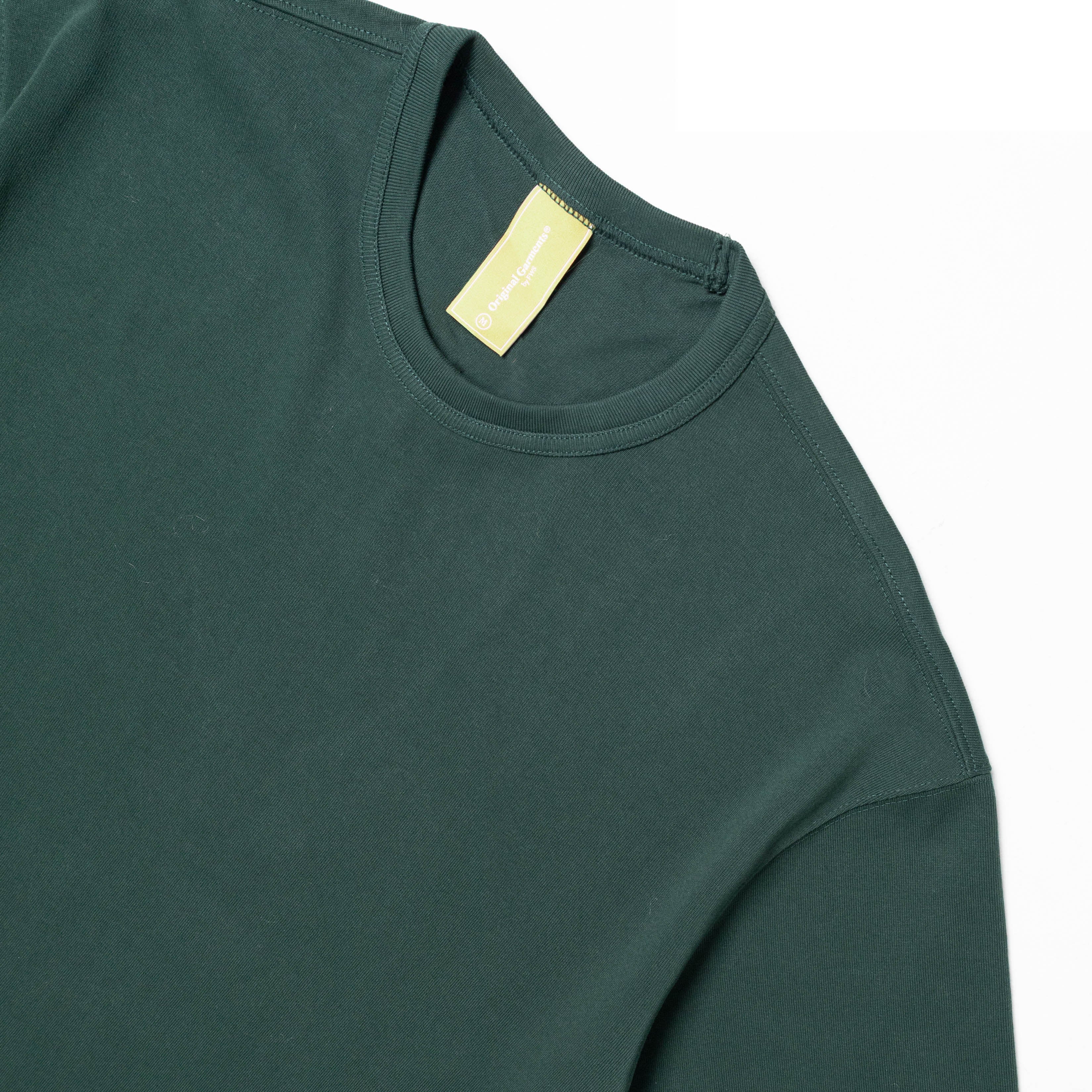 Frizmworks OG Double Rib Oversized Tee Dark Green Dark Green - Image 3