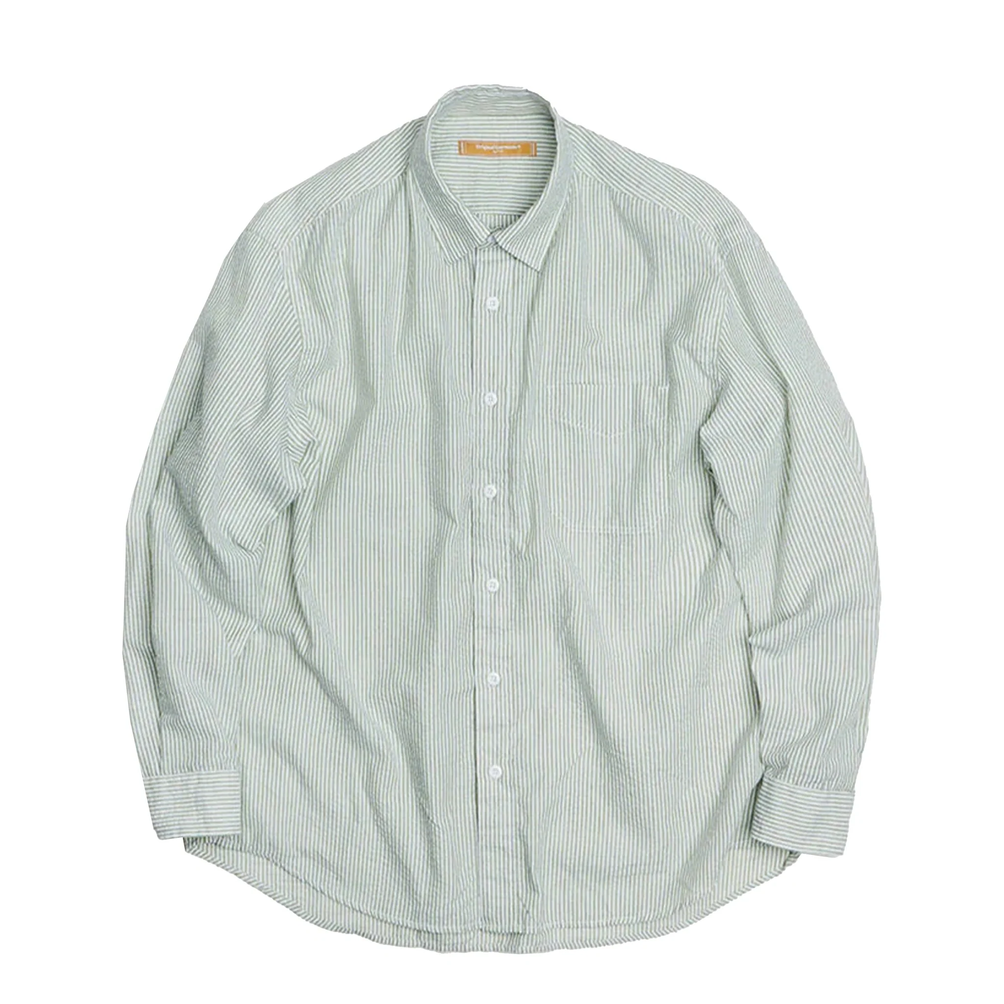 Frizmworks OG Stripe Seersucker Shirt Green