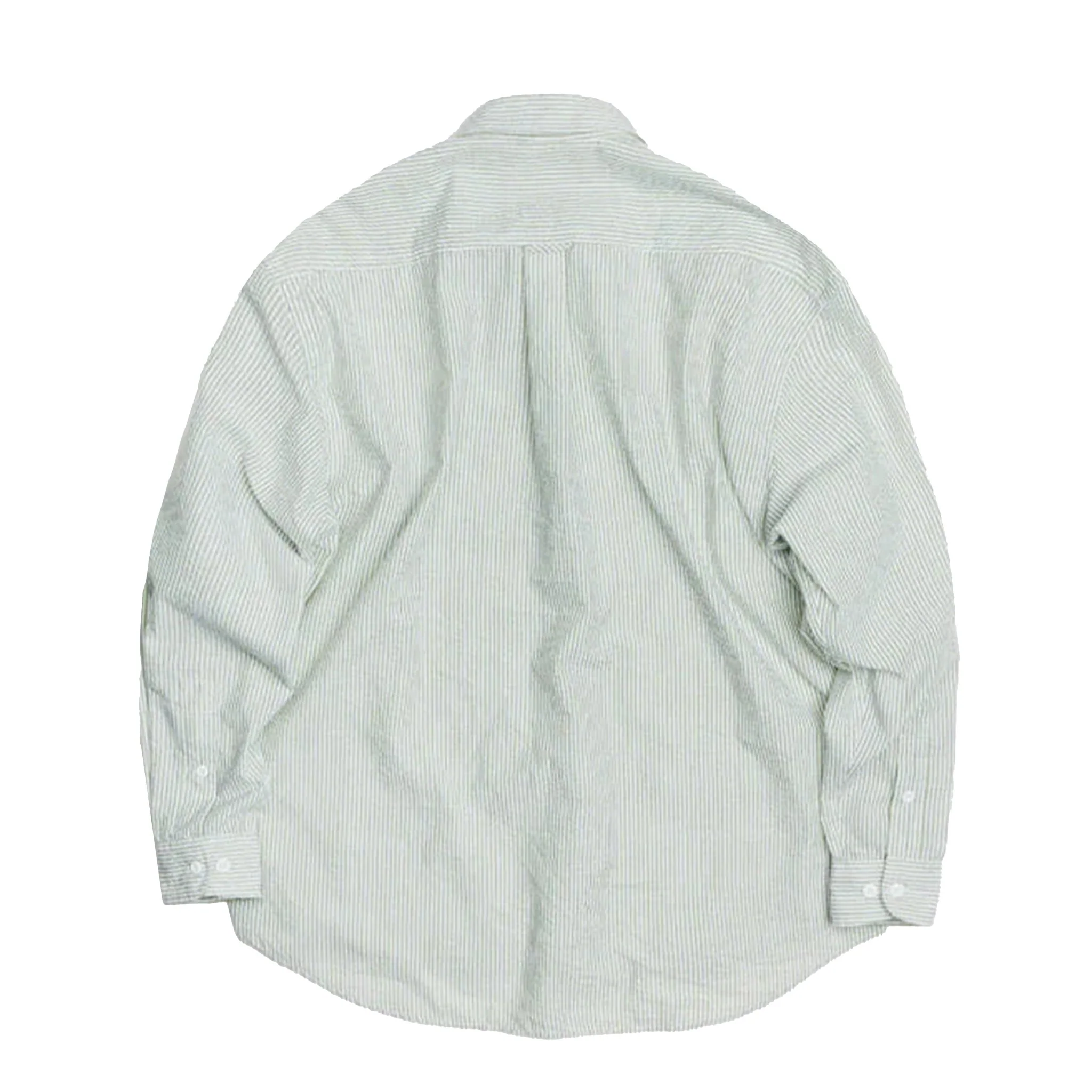 Frizmworks OG Stripe Seersucker Shirt Green - Image 2