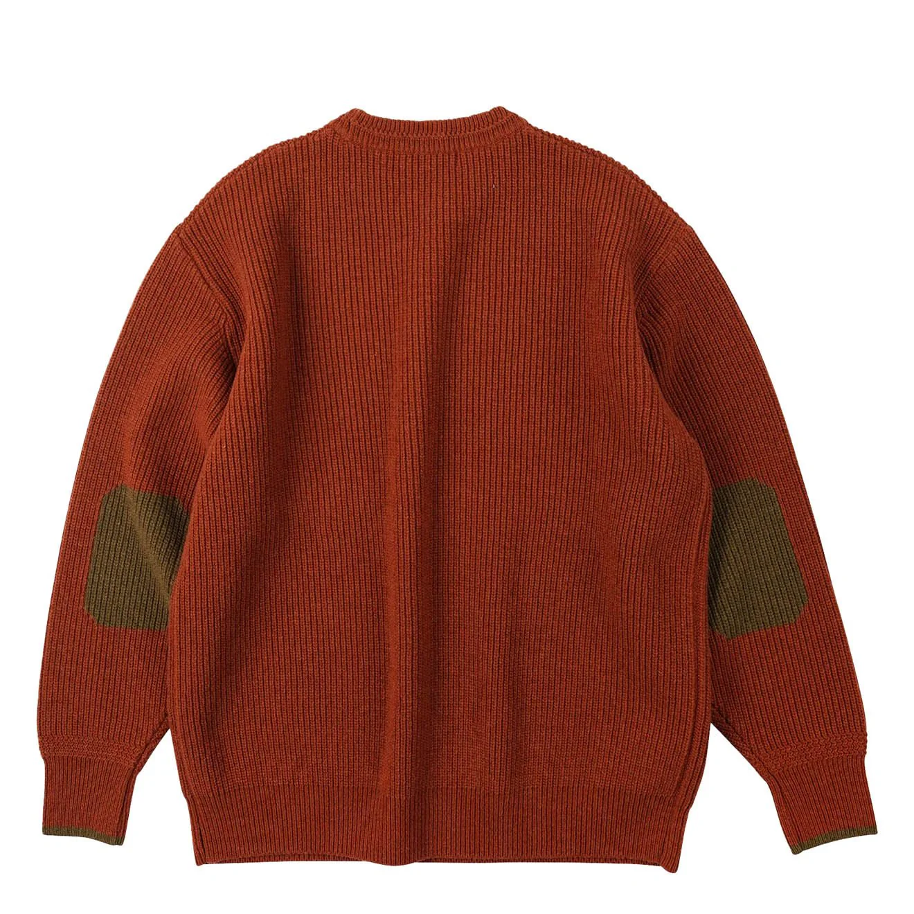Frizmworks Patch Round Pullover Knit Brick - Image 2