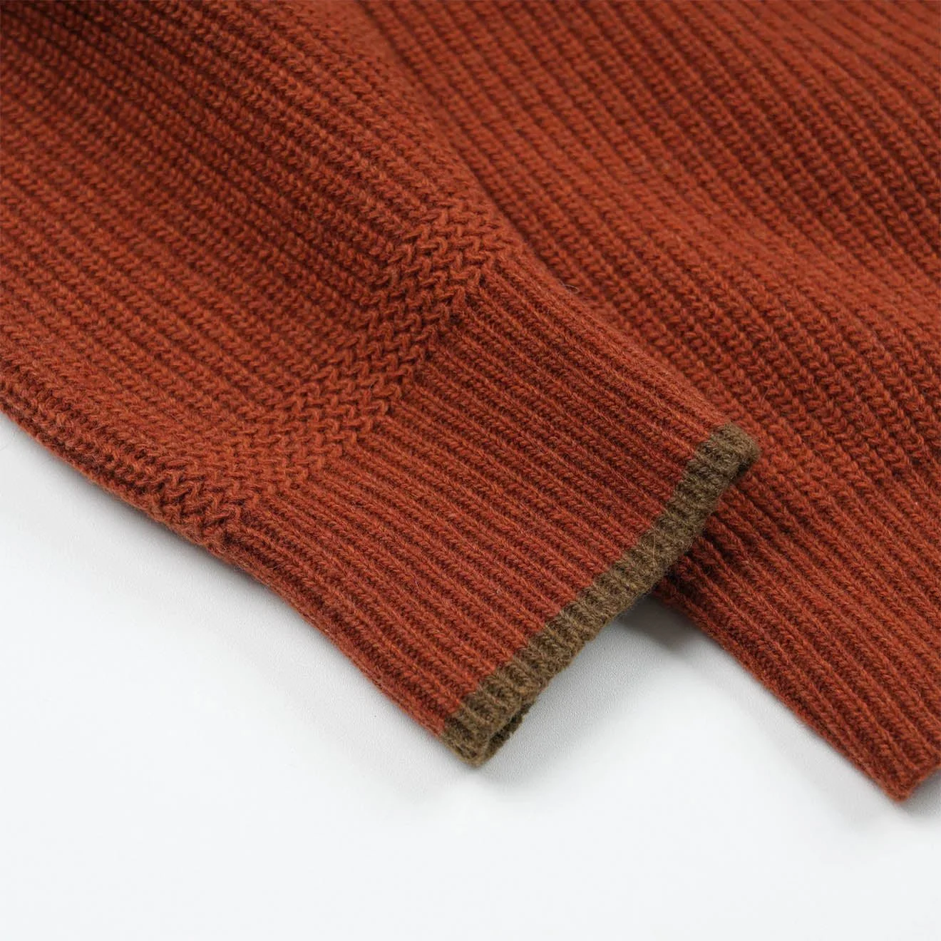 Frizmworks Patch Round Pullover Knit Brick - Image 4