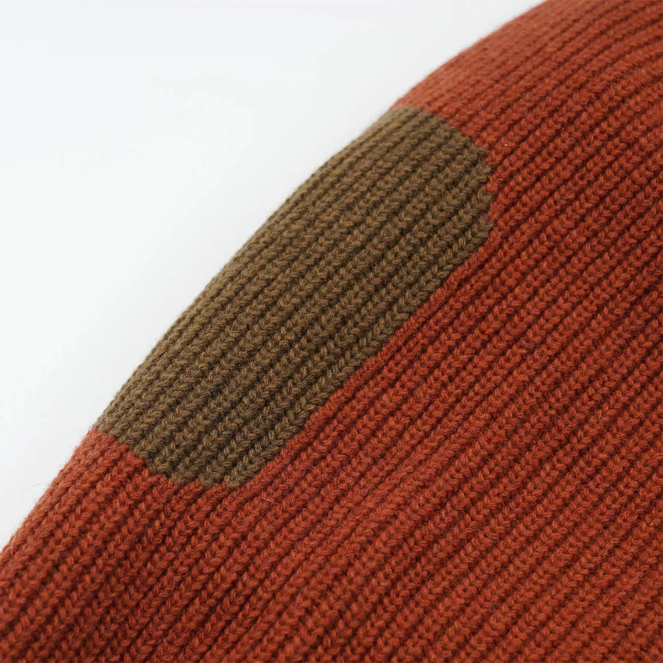 Frizmworks Patch Round Pullover Knit Brick - Image 5