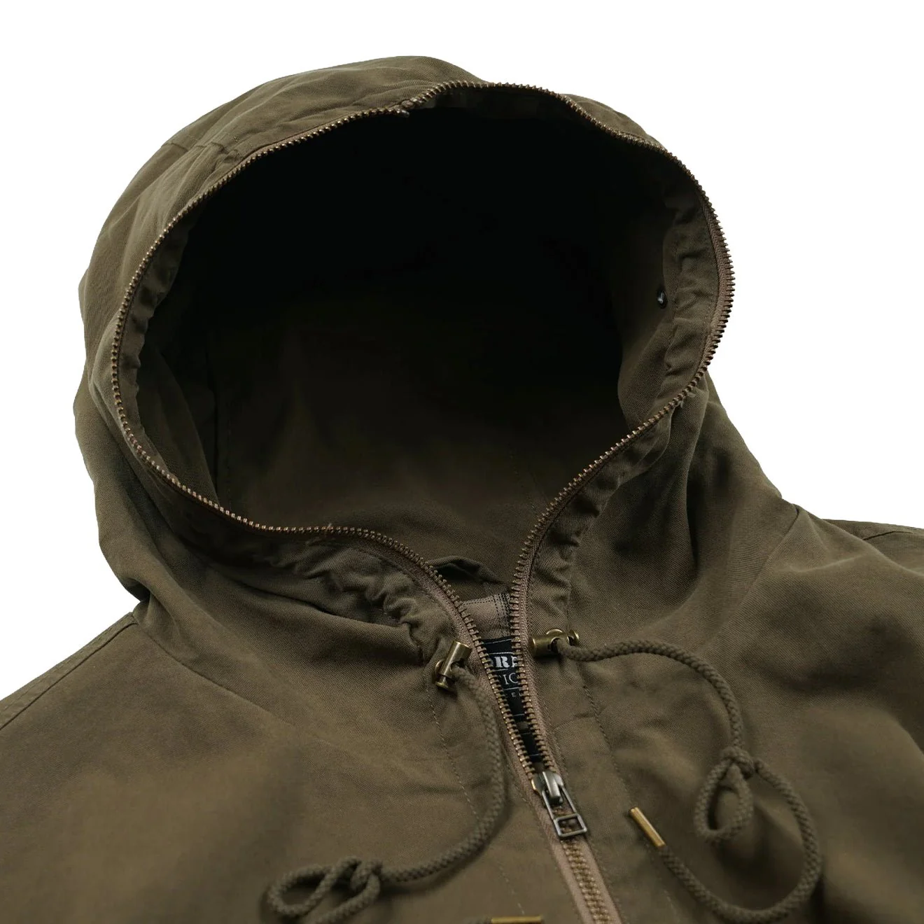 Frizmworks Sailing Hooded Parka Olive - Image 3