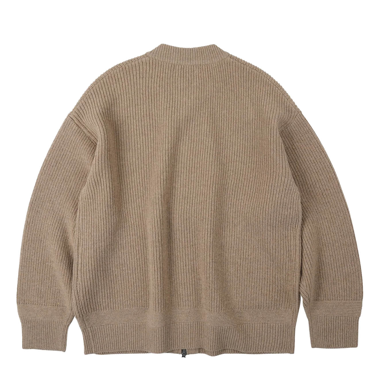 Frizmworks Wool Deck Zipup Cardigan Oatmeal - Image 2