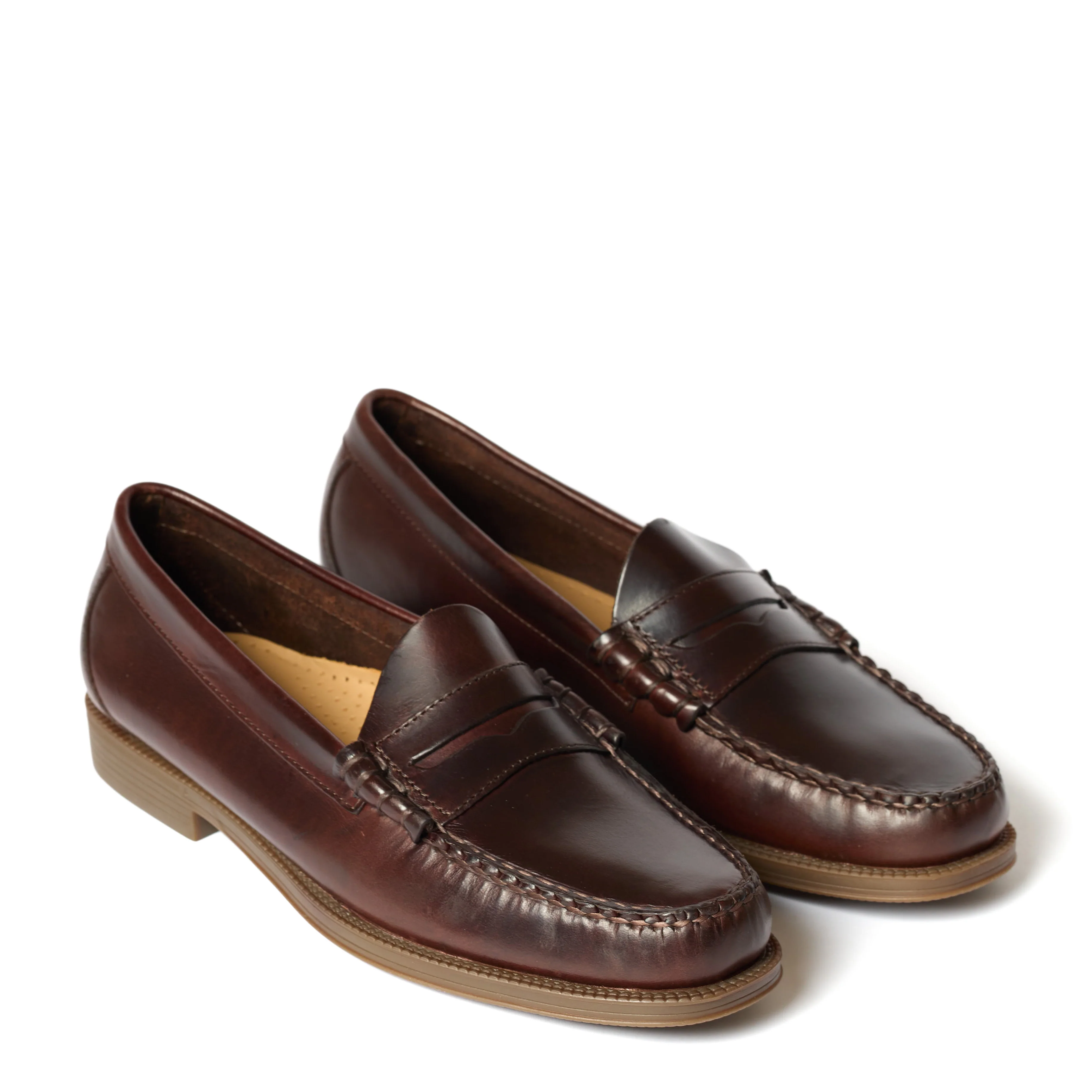 G.H Bass Easy Weejun Larson Pull Up Chocolate Leather - Image 2