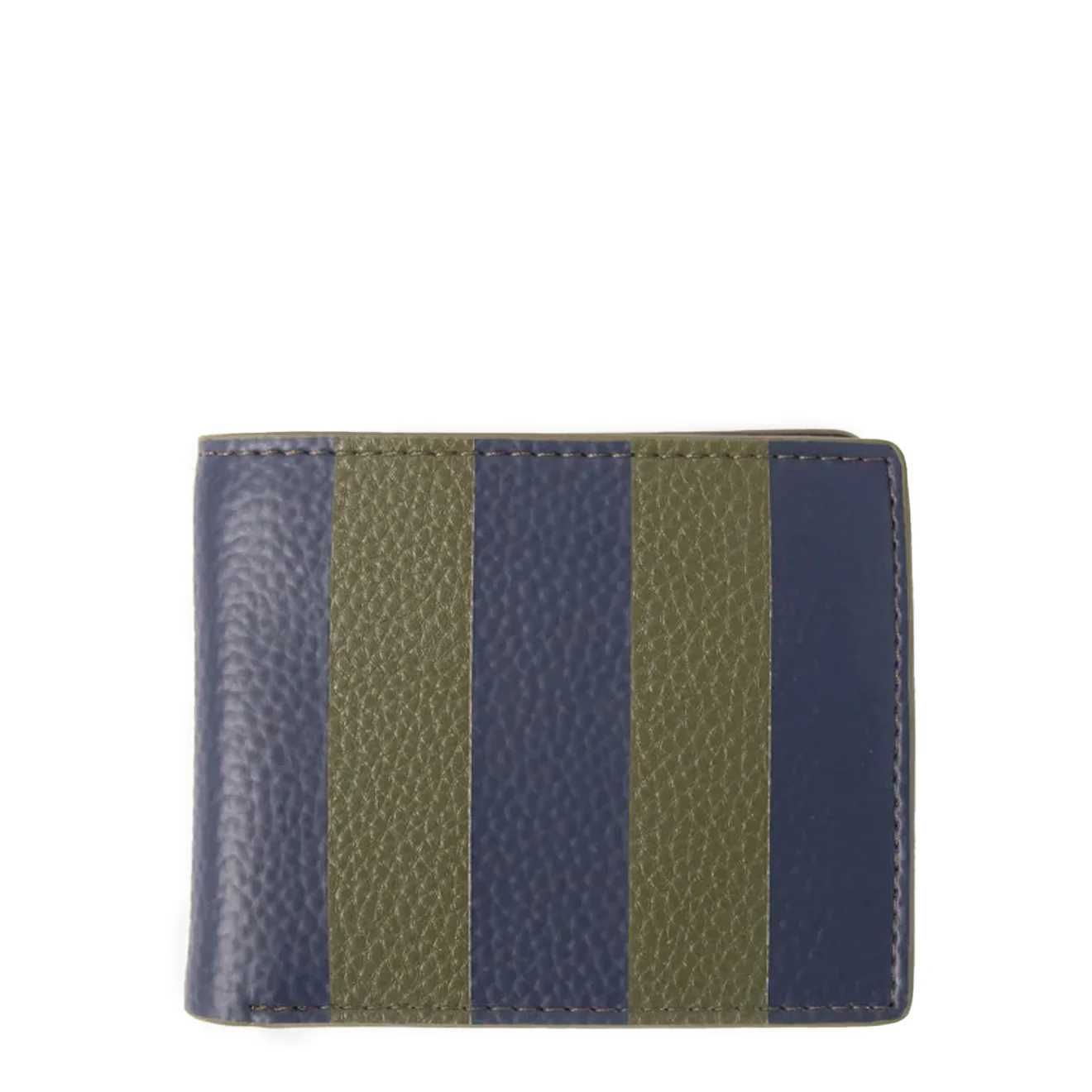 Caroline Gardner Billfold Wallet Blue / Green Stripe