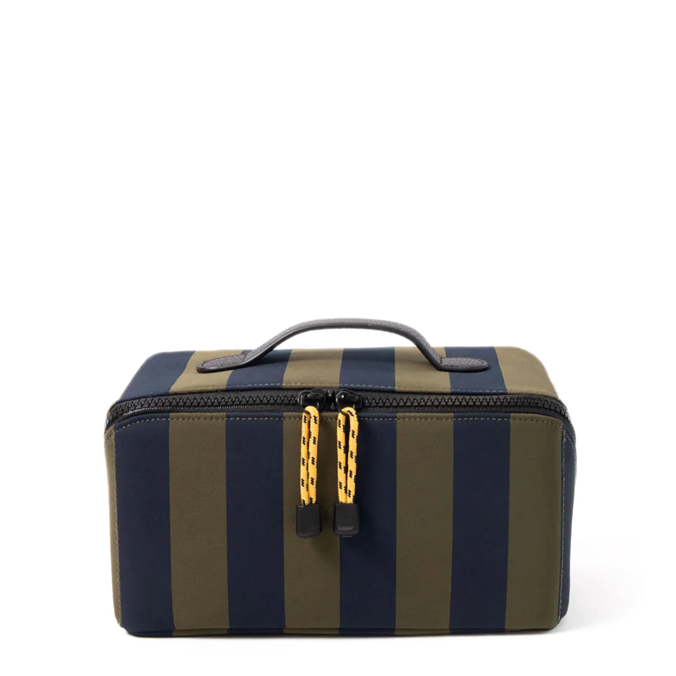 Caroline Gardner Diaganol Washbag Blue / Green Stripe
