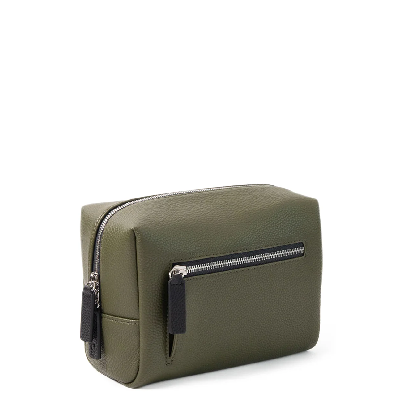 Caroline Gardner Khaki Wash Bag - Image 2