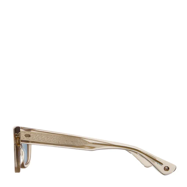 Garrett Leight Woz 49 Sunglasses Brew/Pacifica - Image 4